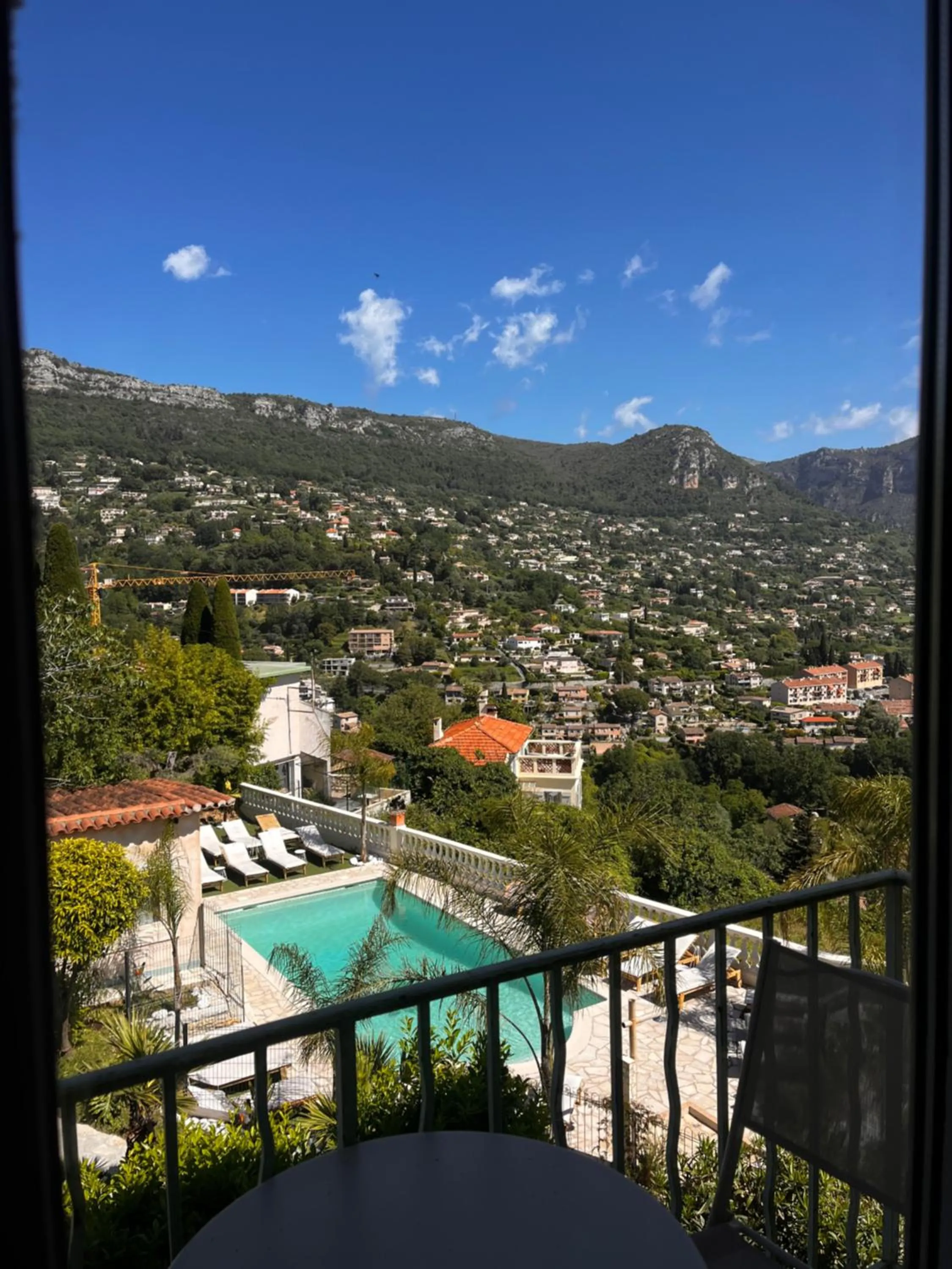 Pool view in Hôtel Miramar