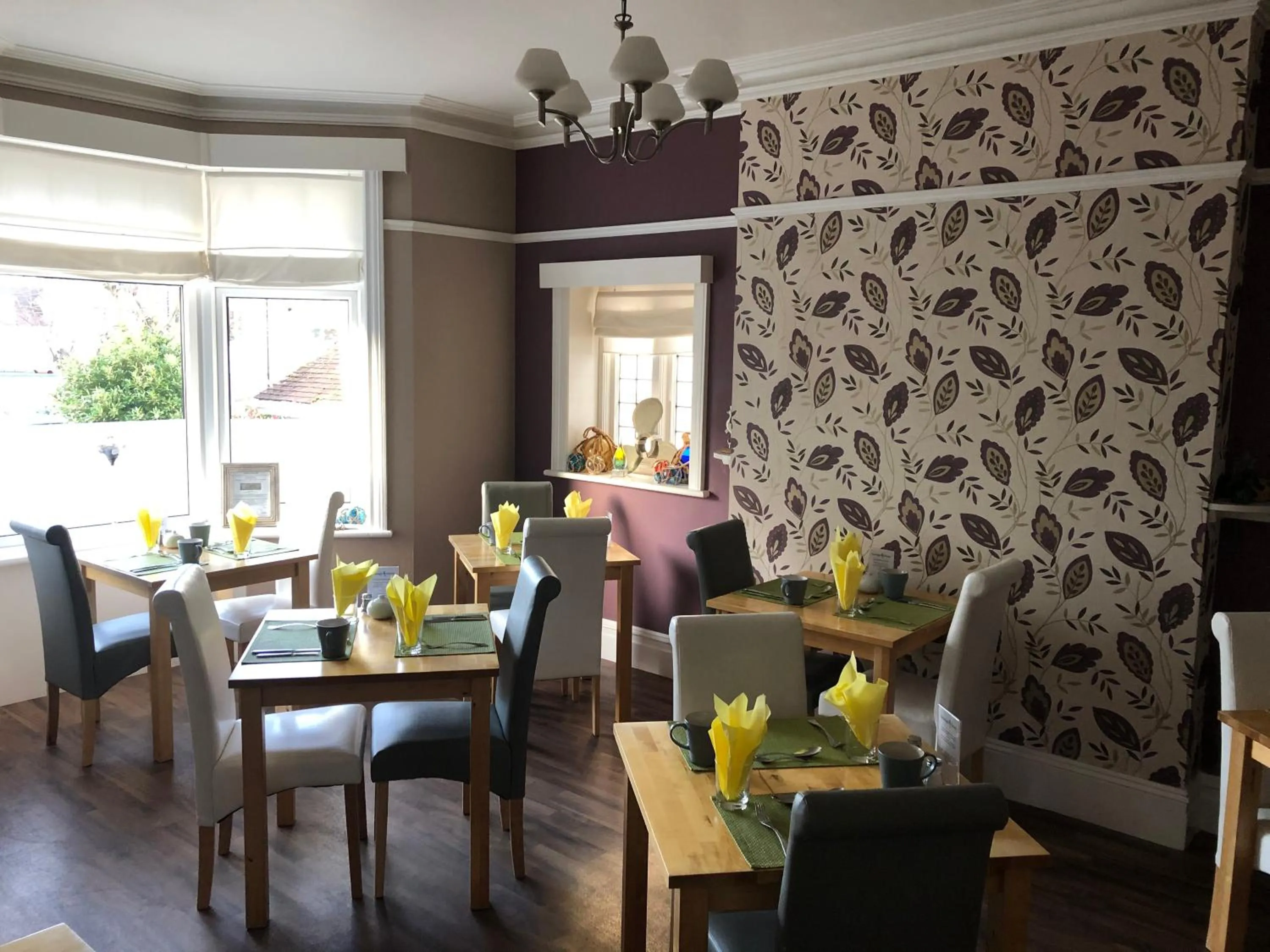 Dining area in Swanage Haven Boutique Guest House