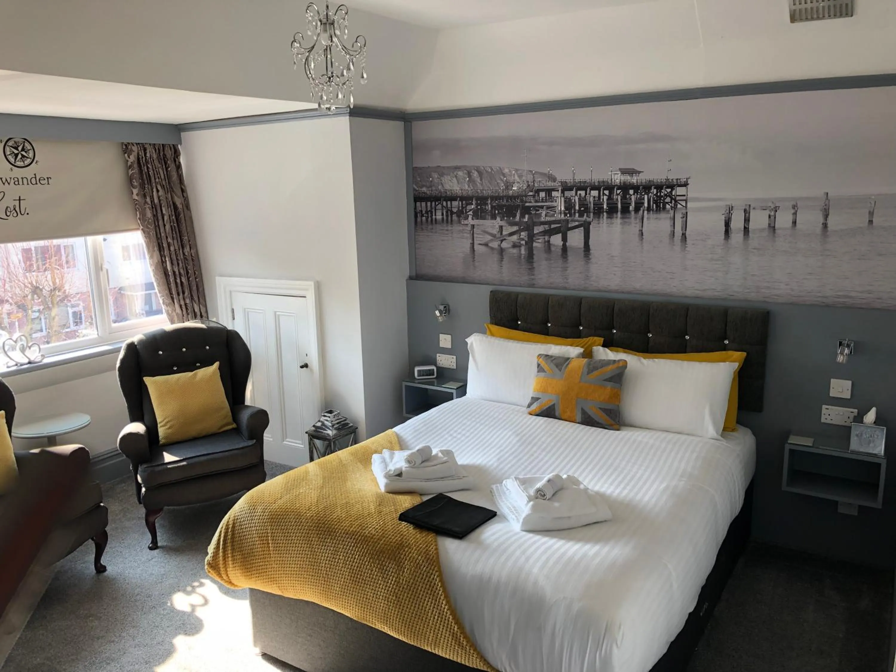 Bedroom, Bed in Swanage Haven Boutique Guest House