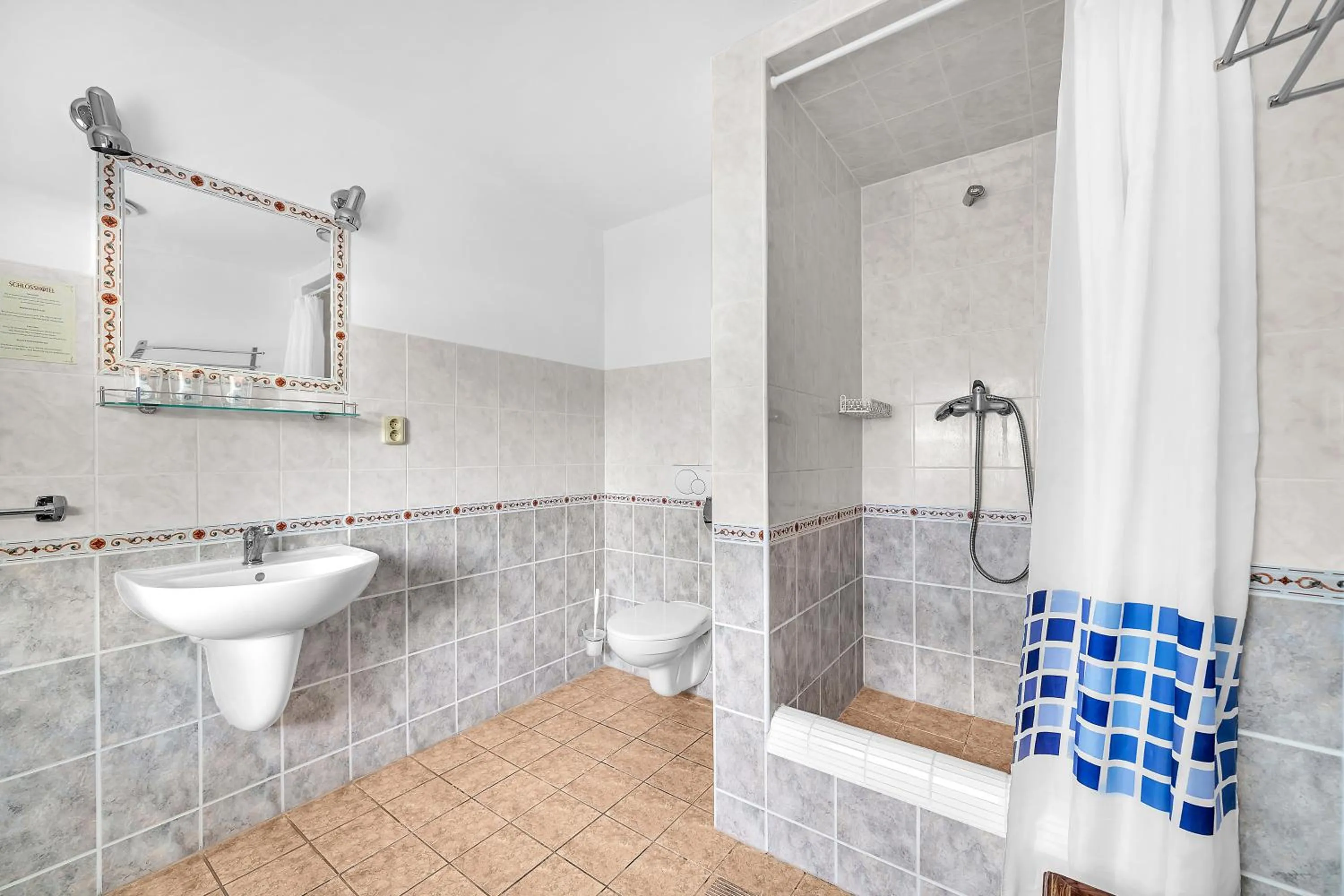 Shower in Schlosshotel Marienbad