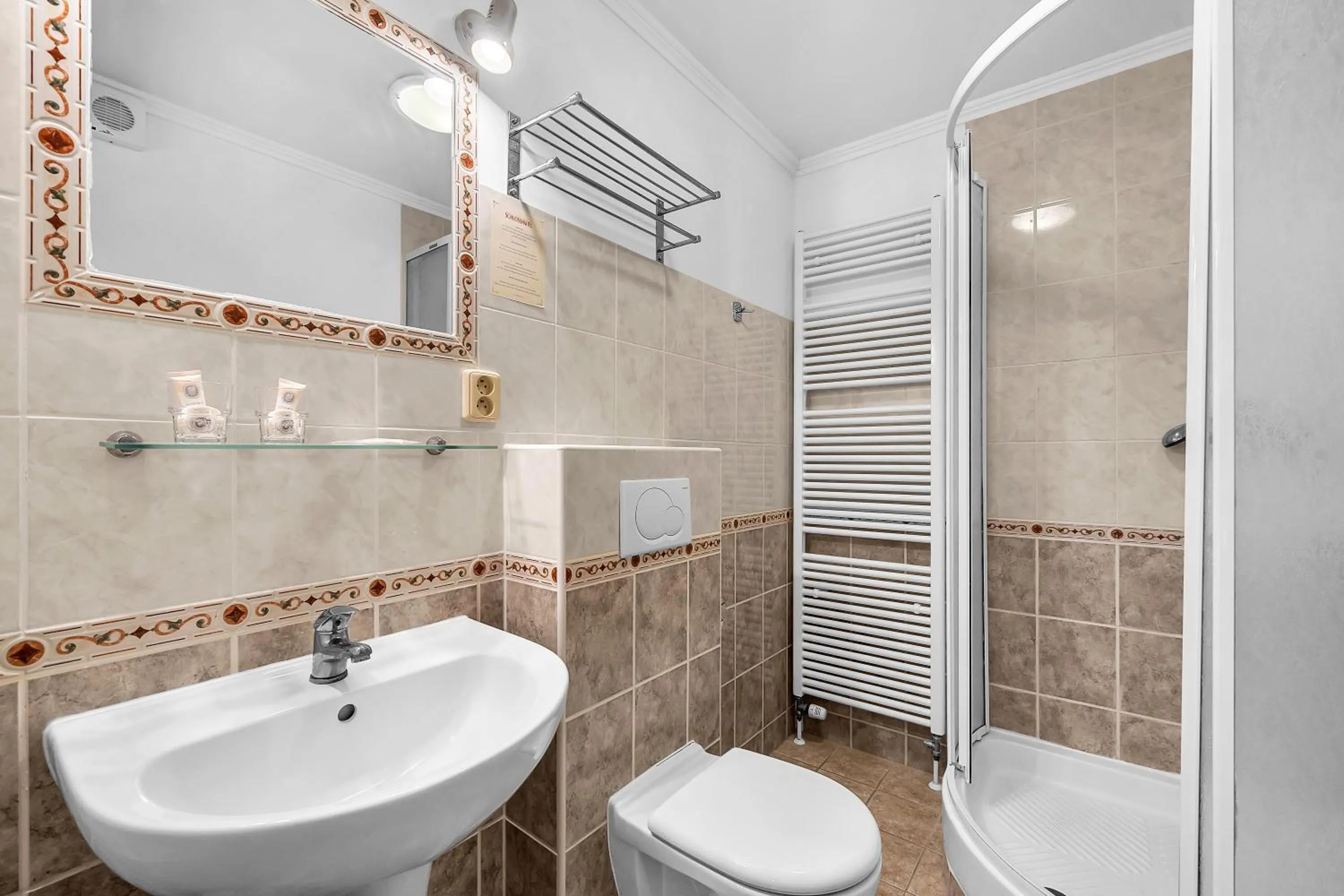 Shower in Schlosshotel Marienbad