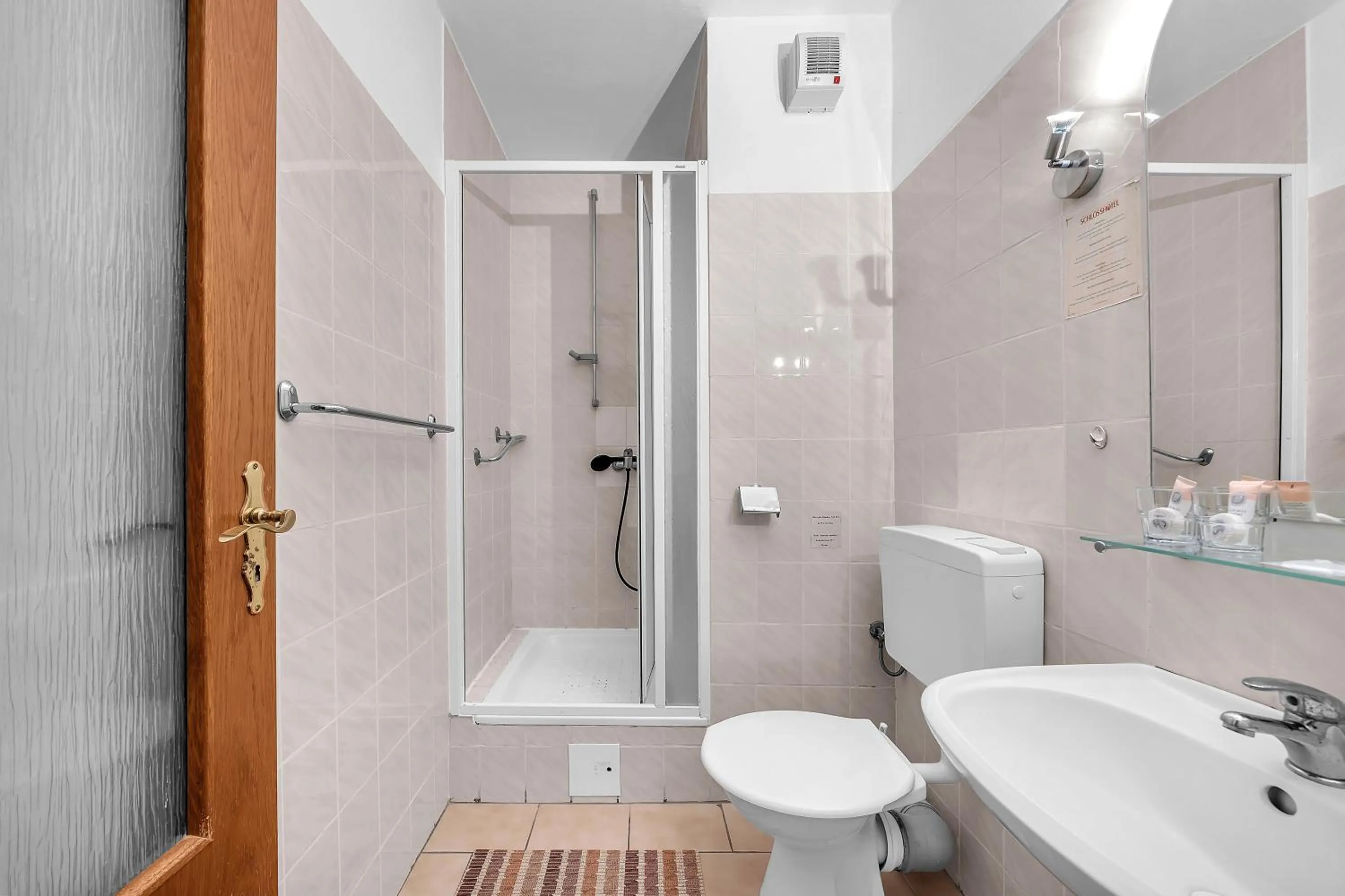 Shower in Schlosshotel Marienbad