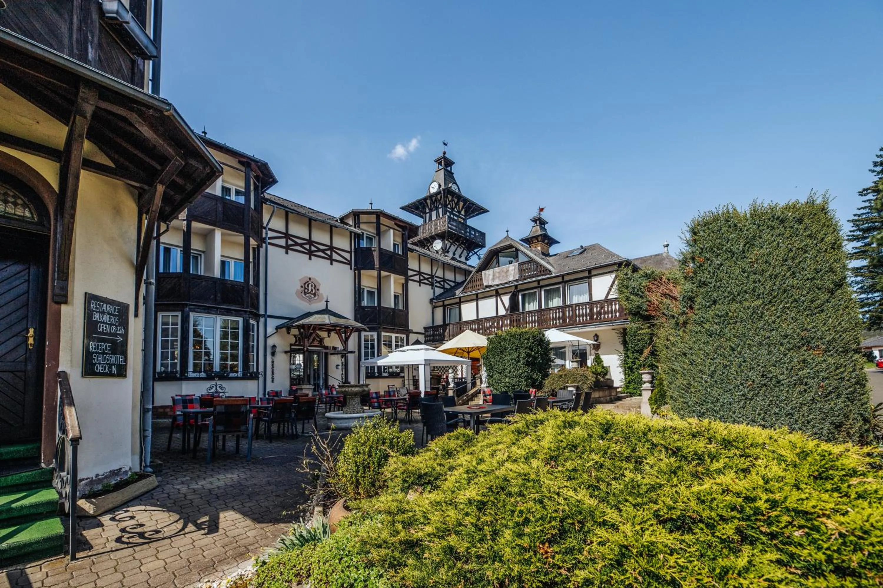Balcony/Terrace in Schlosshotel Marienbad