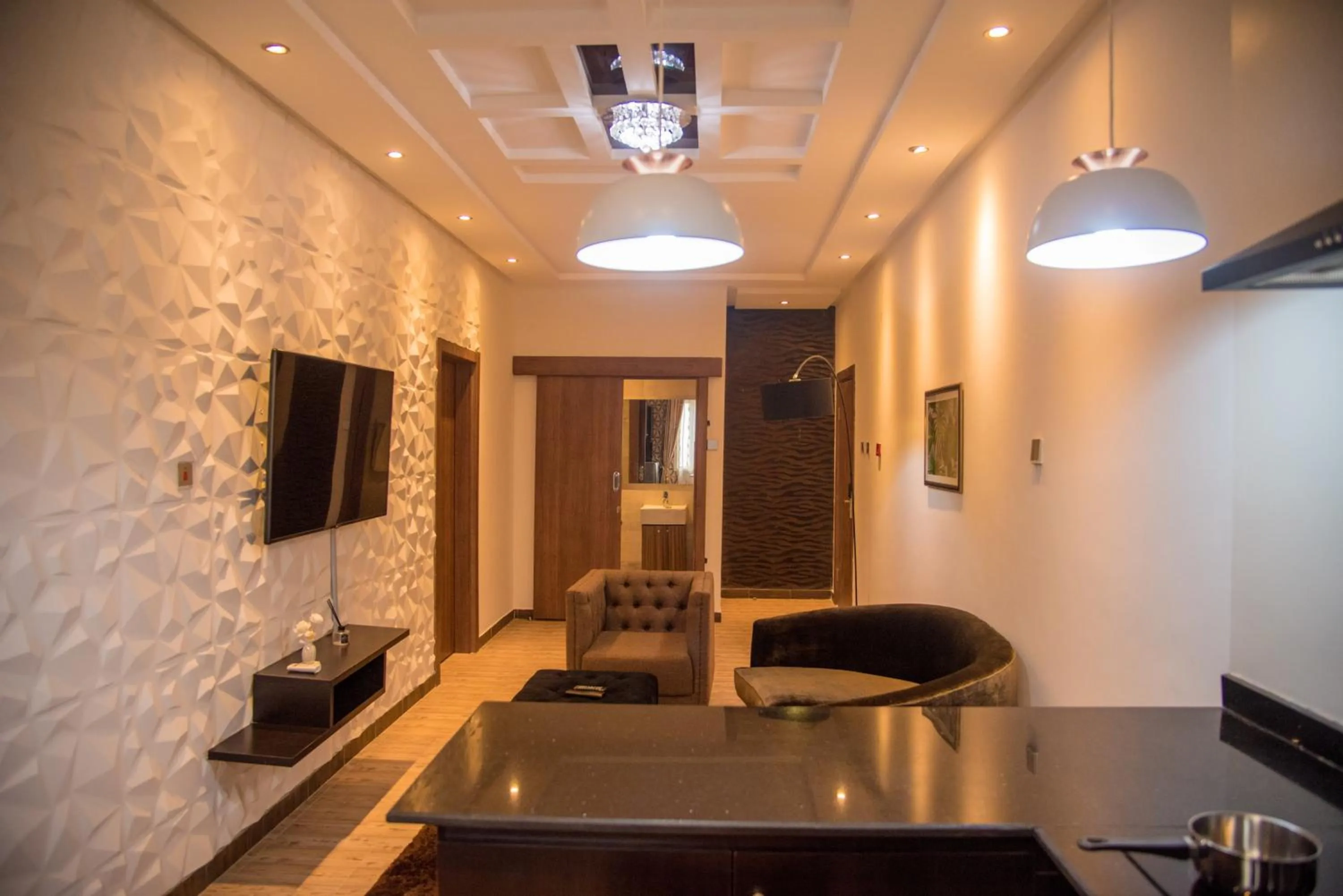 Seating area in James Court Hotel & Luxury Apartments