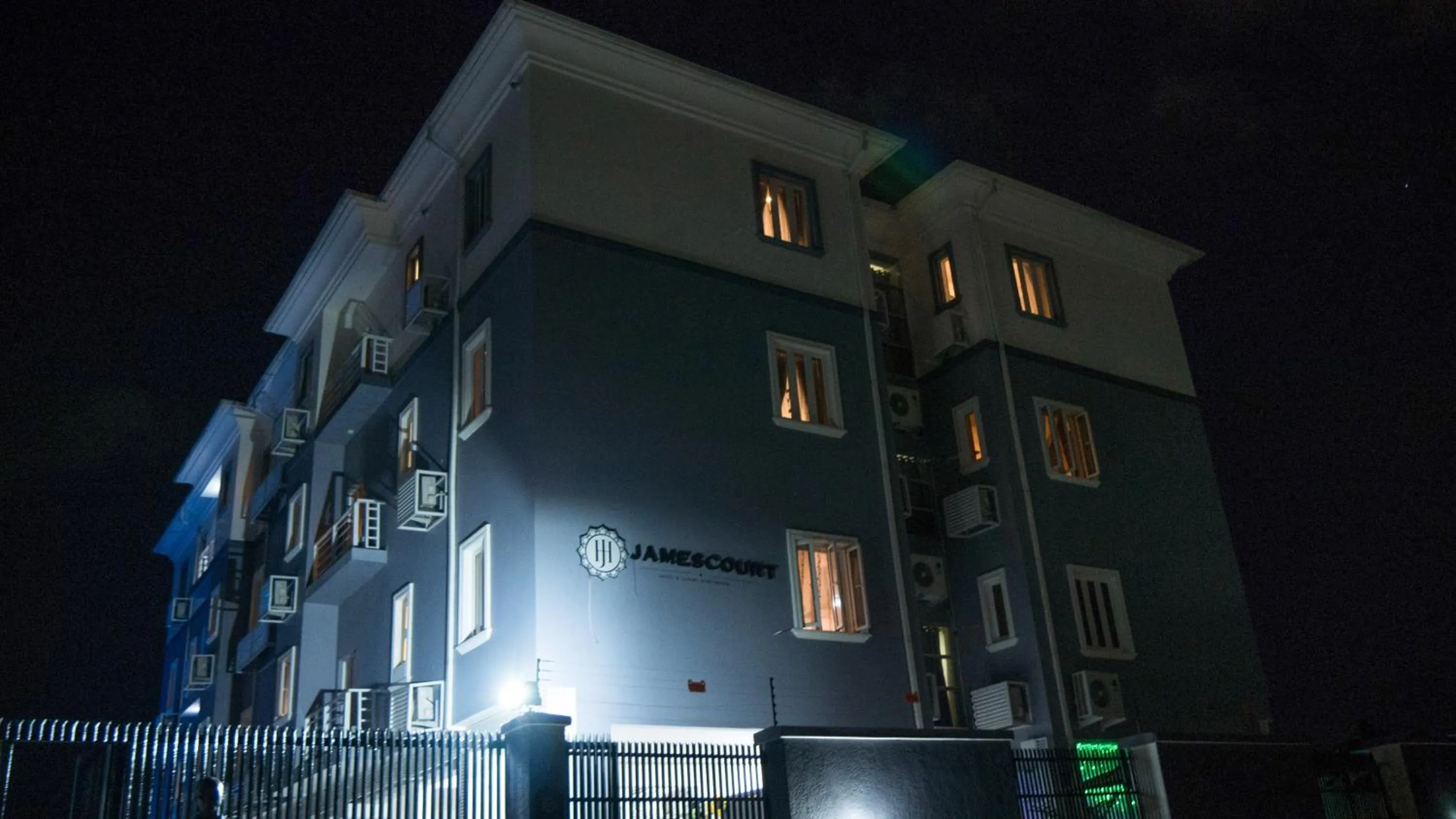 Property building in James Court Hotel & Luxury Apartments