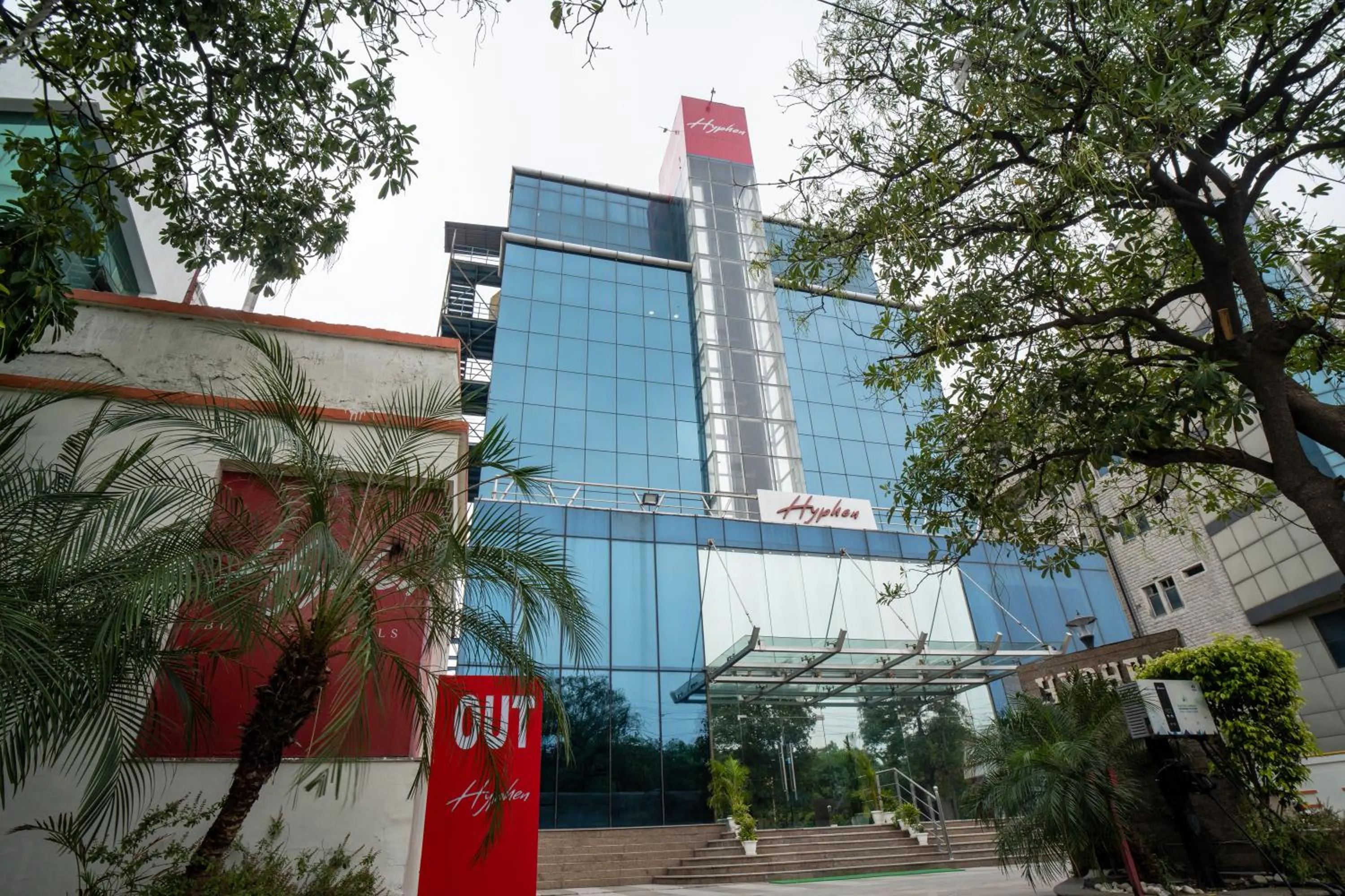 Property building in Hyphen Business Hotel