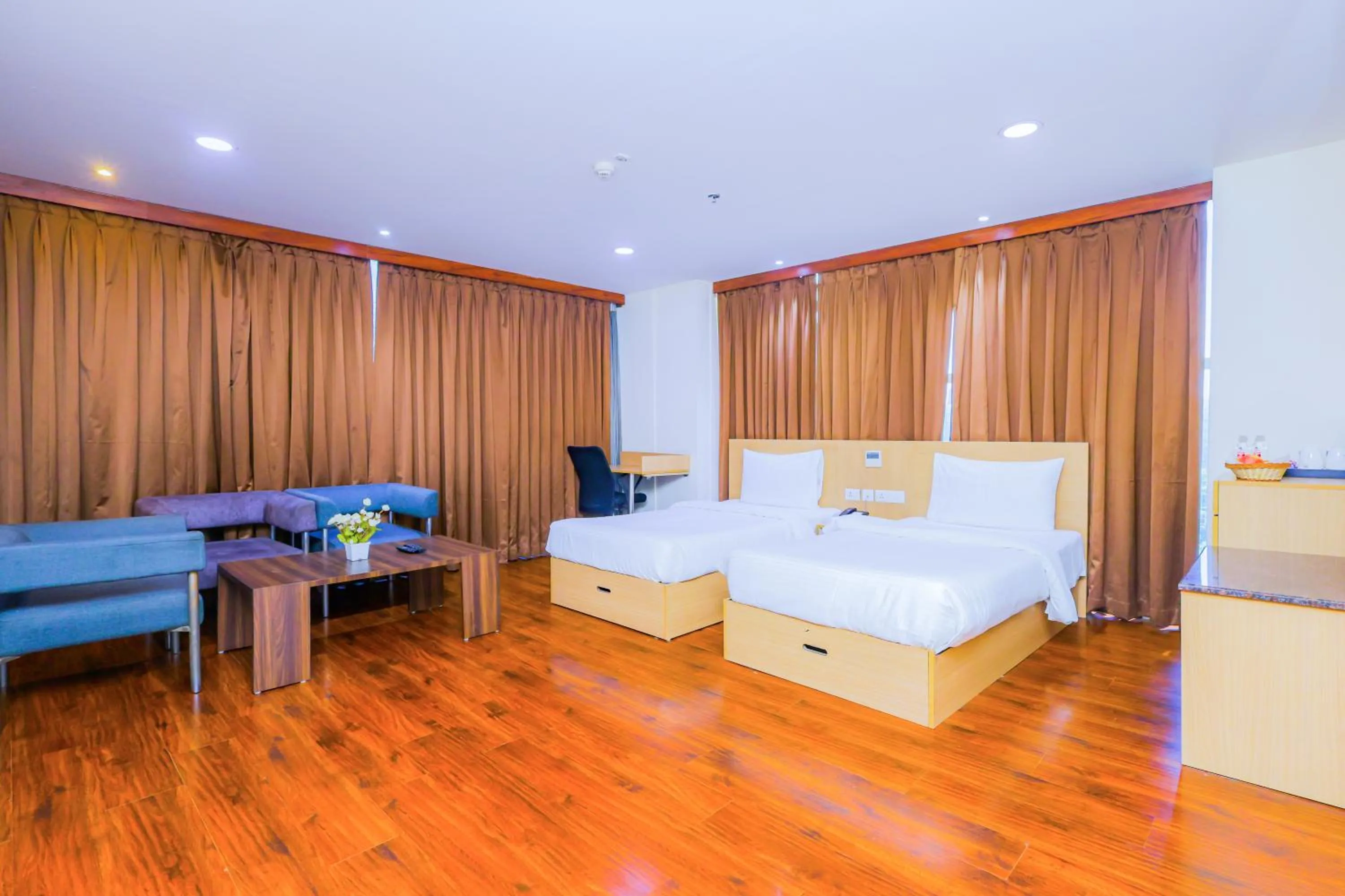 Bedroom, Bed in Hyphen Business Hotel