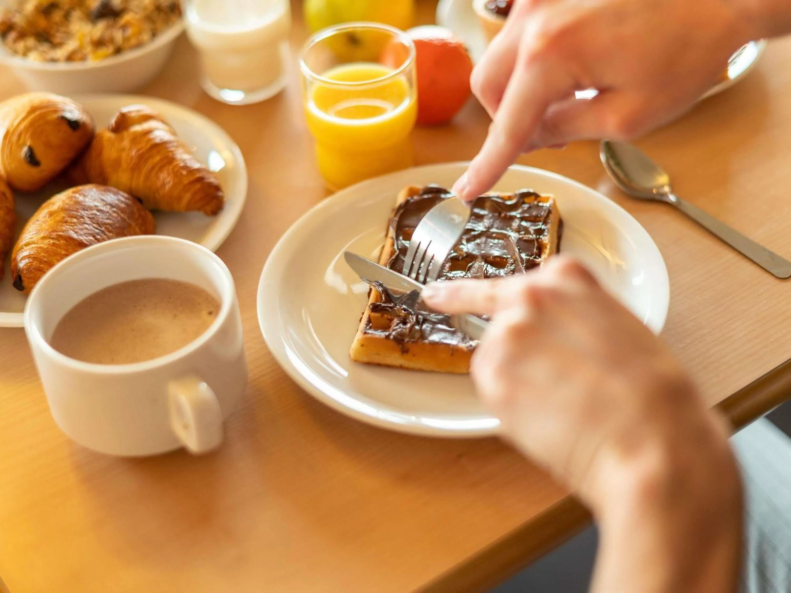 Breakfast in ibis budget Mâcon Nord