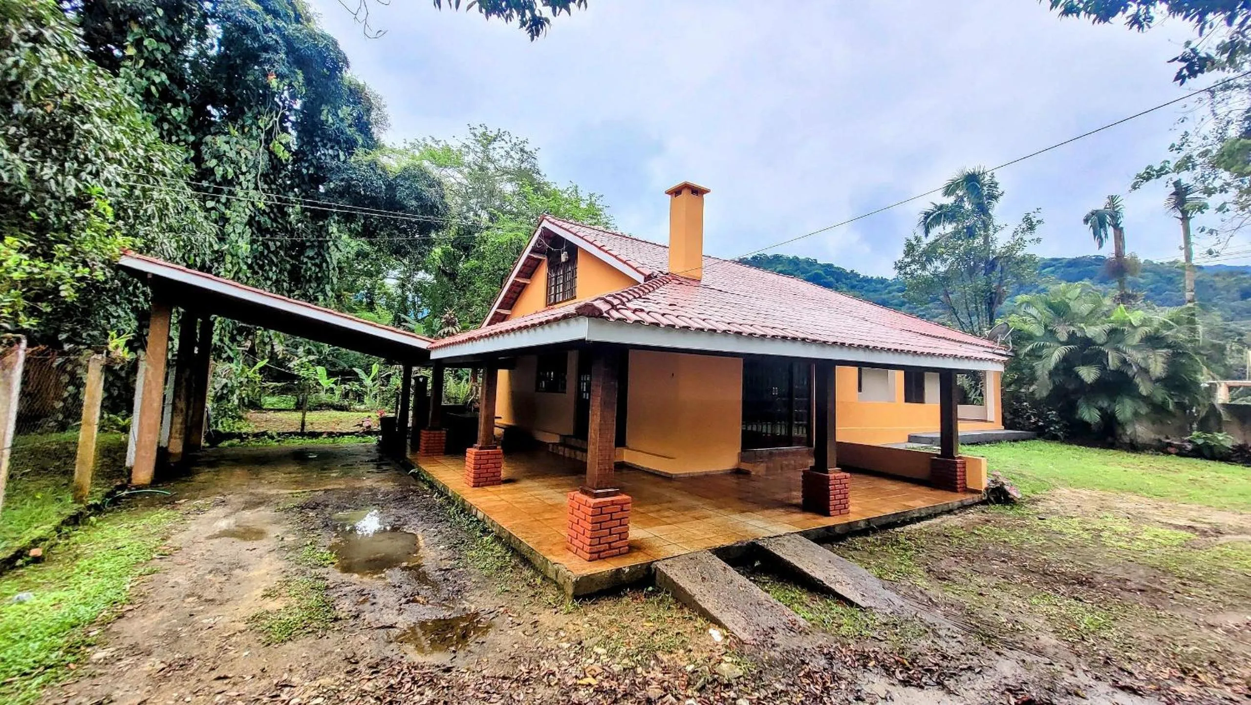 Facade/entrance in Eco Chalés Luar das Marés