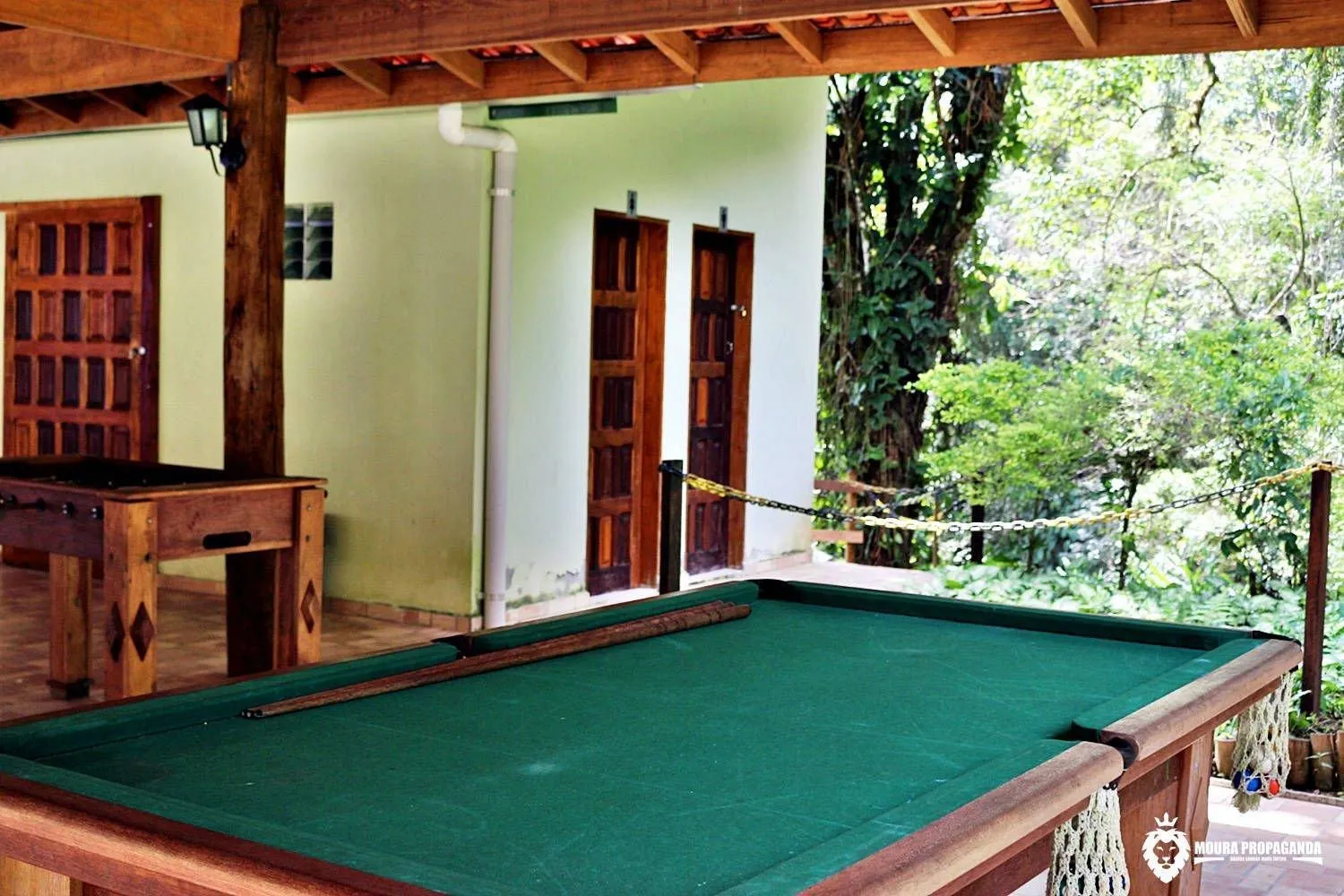 Game Room in Eco Chalés Luar das Marés