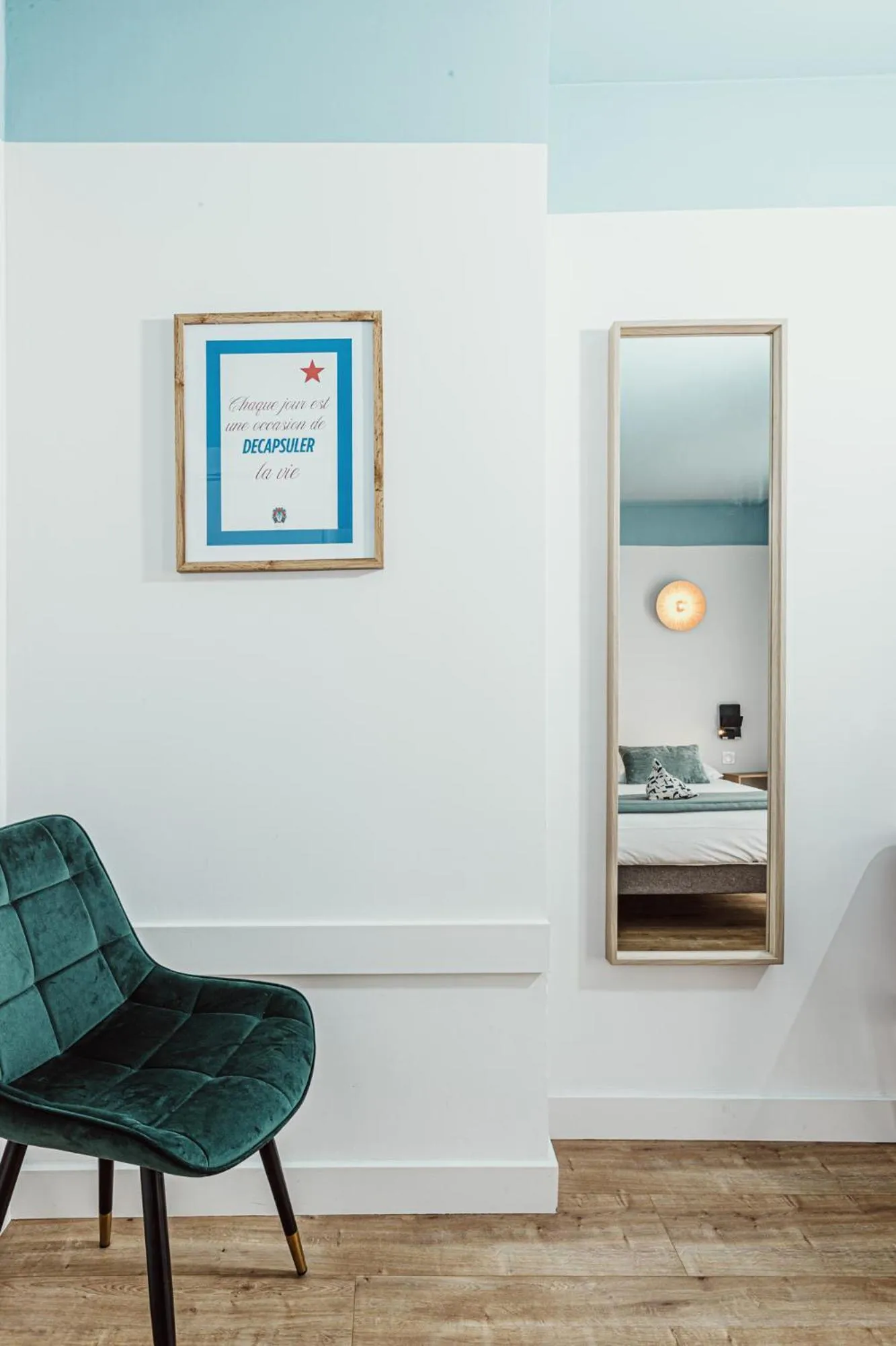 Decorative detail in Hotelo Lyon Ainay