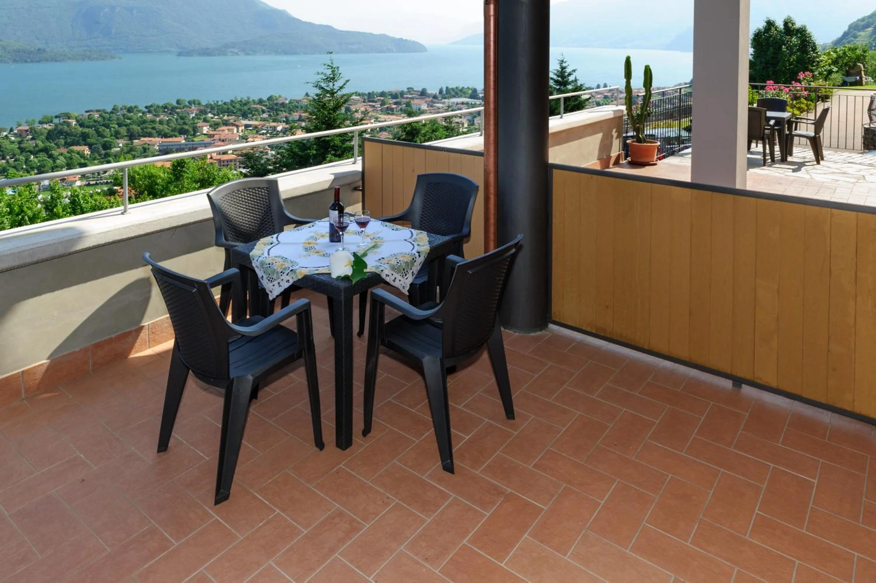 Balcony/Terrace in Residence Le Azalee & SPA