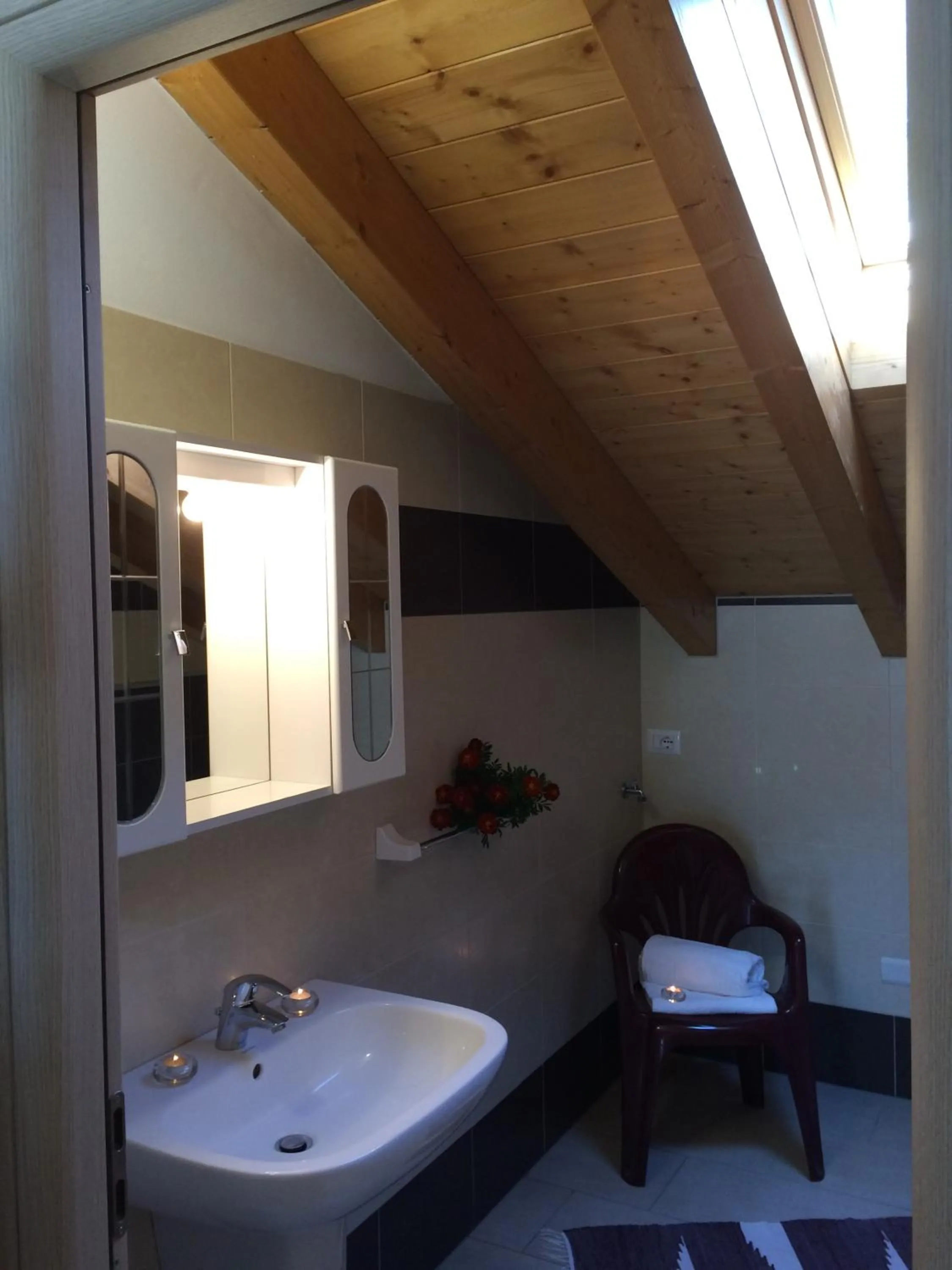 Bathroom in Residence Le Azalee & SPA