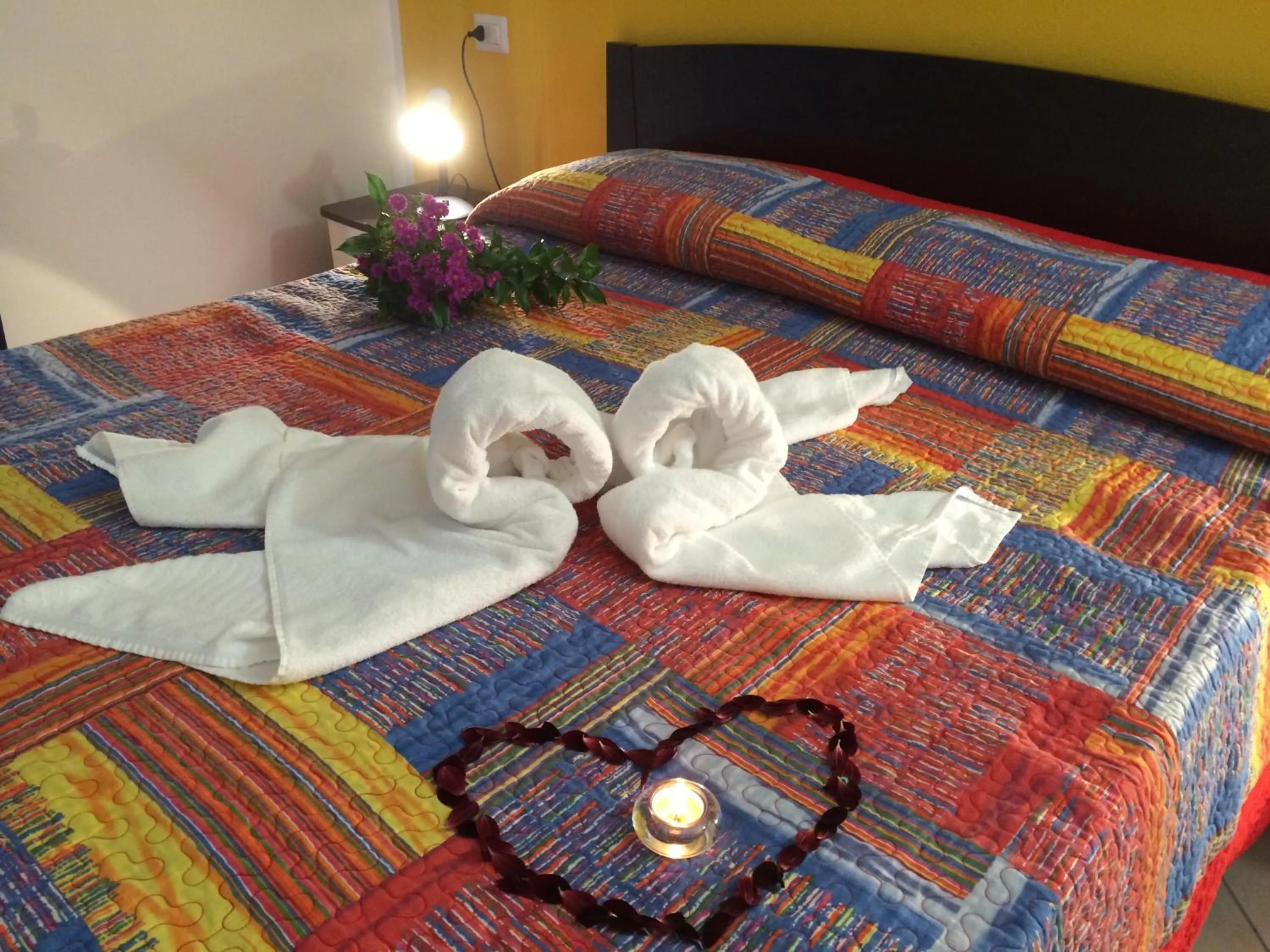 Bedroom, Bed in Residence Le Azalee & SPA