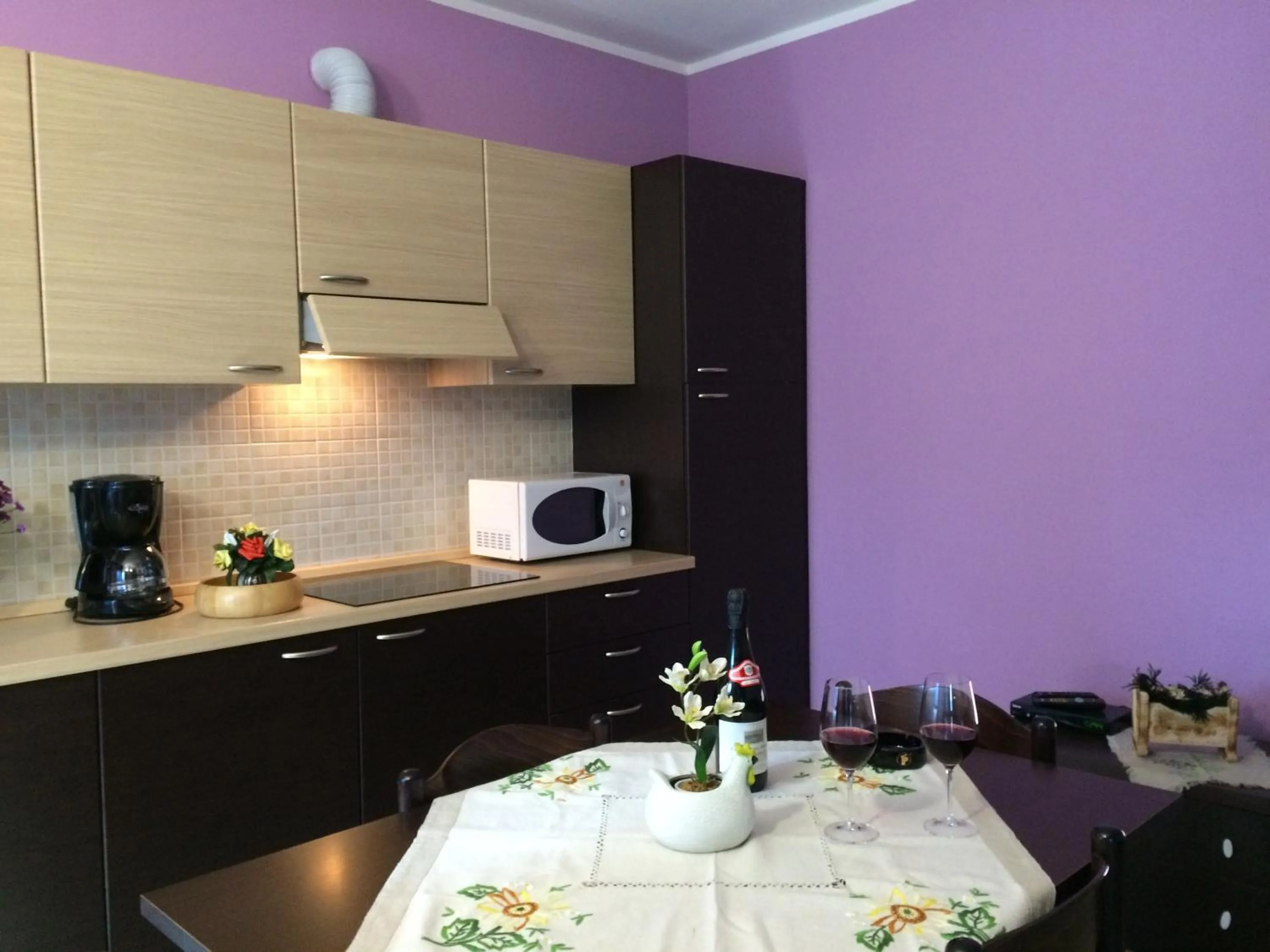 Kitchen or kitchenette in Residence Le Azalee & SPA