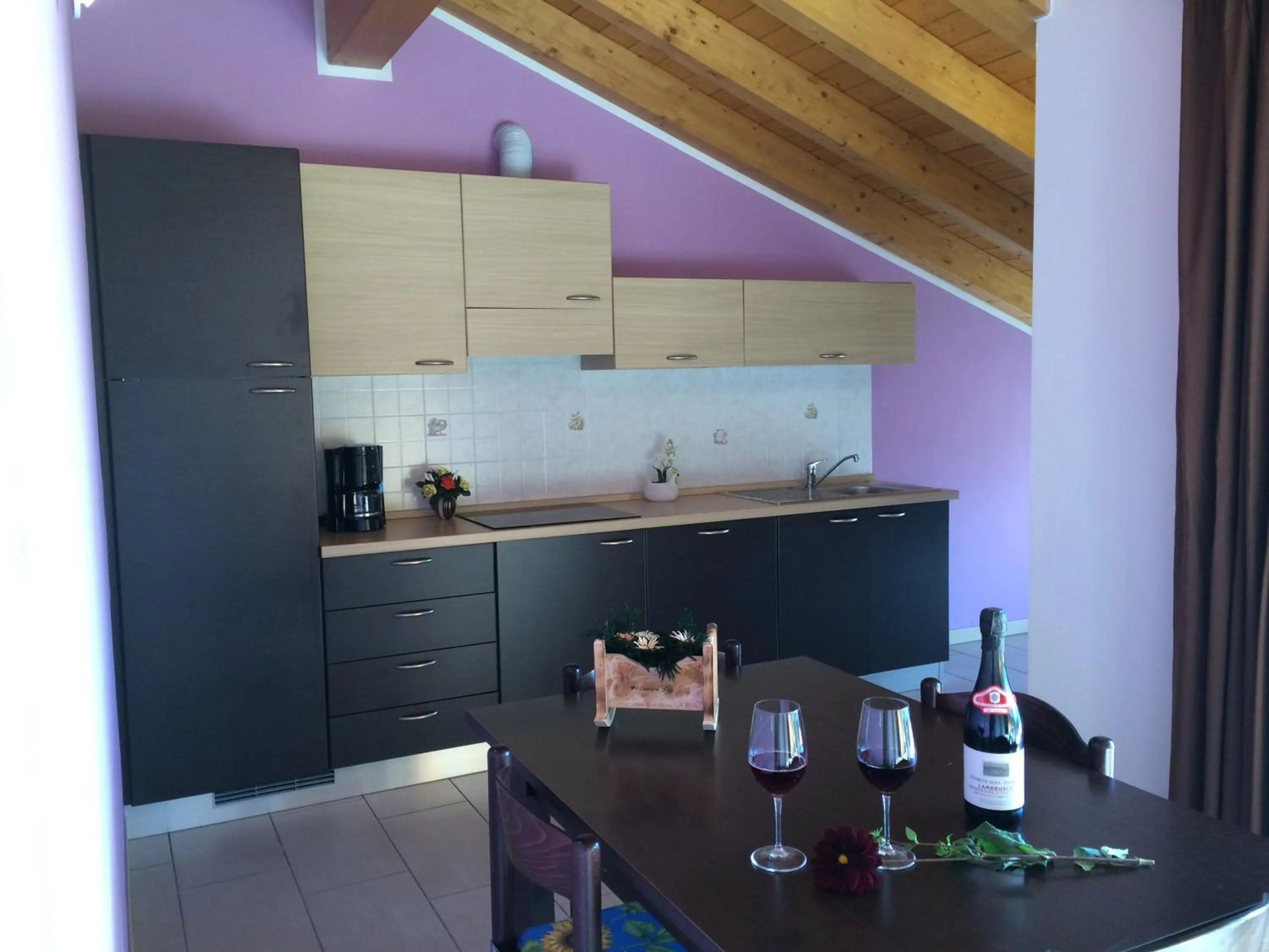 Kitchen or kitchenette in Residence Le Azalee & SPA