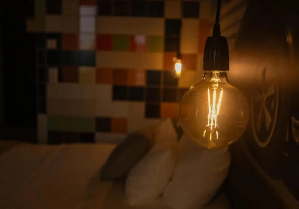 Bed in elferrooms Hotel