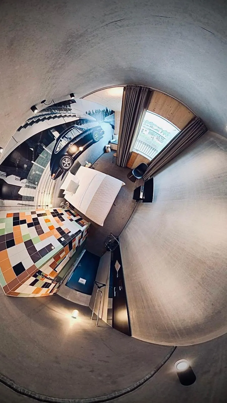 Living room in elferrooms Hotel