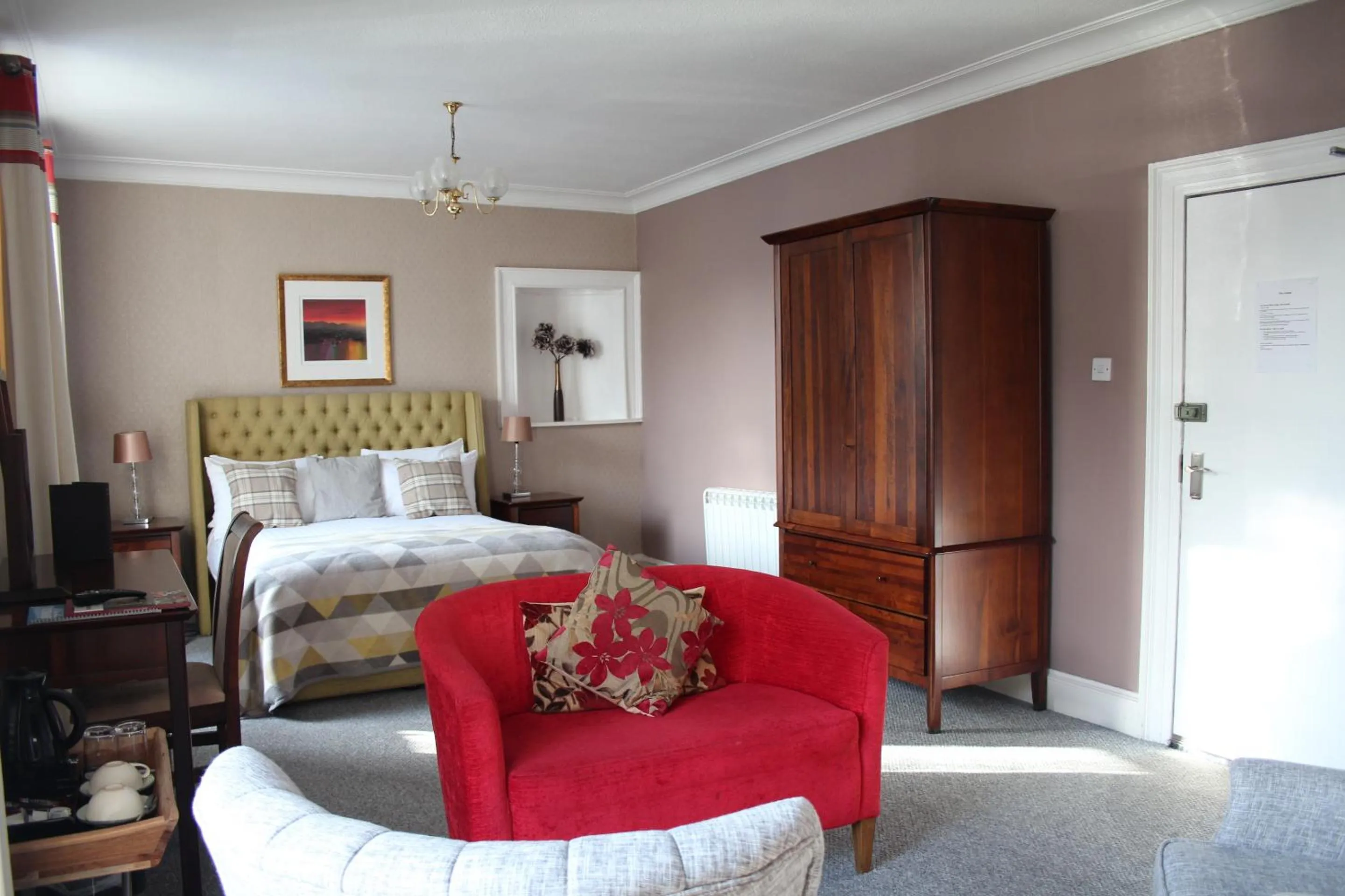 Bedroom, Bed in The Kirkcudbright Bay Hotel