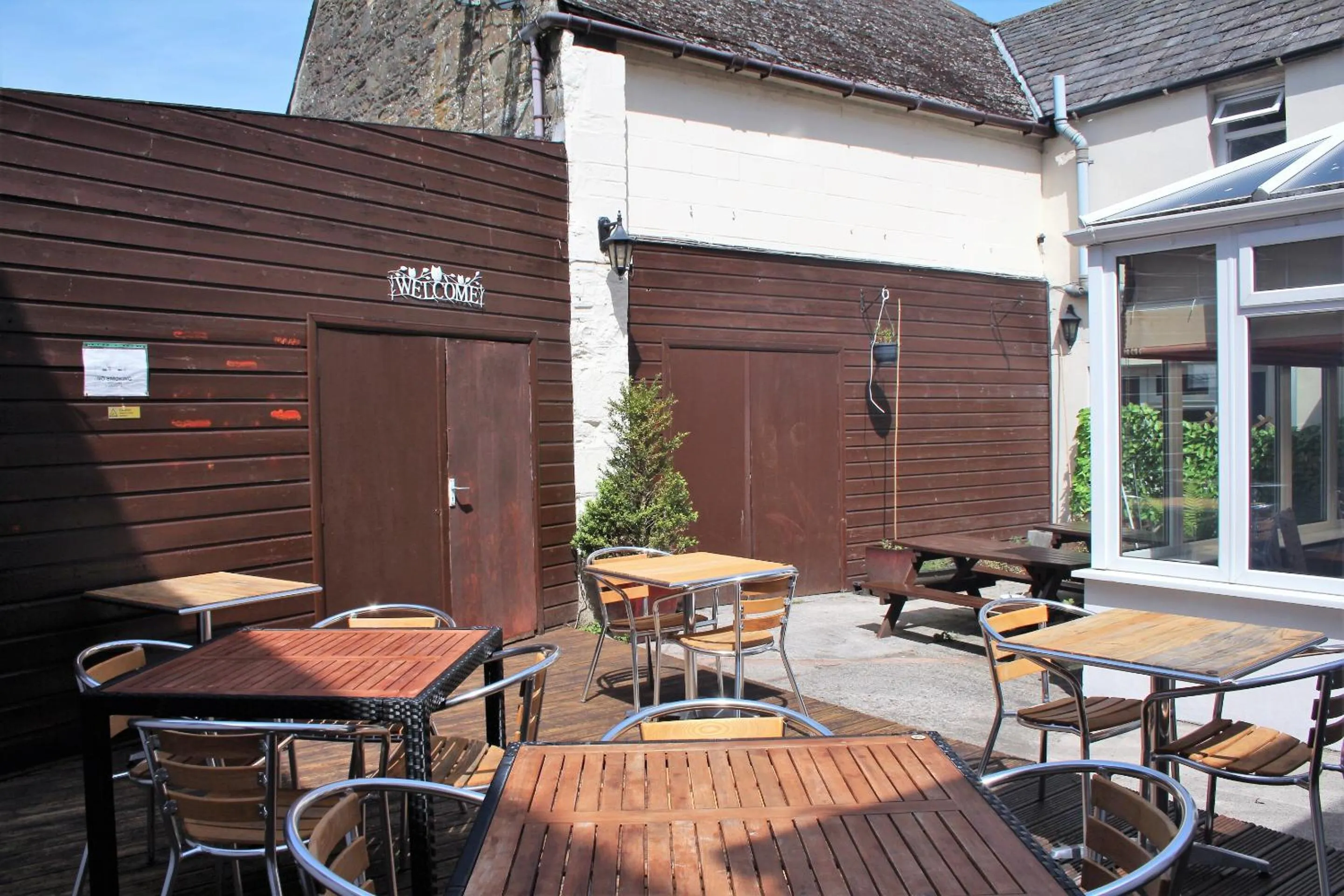Garden in The Kirkcudbright Bay Hotel