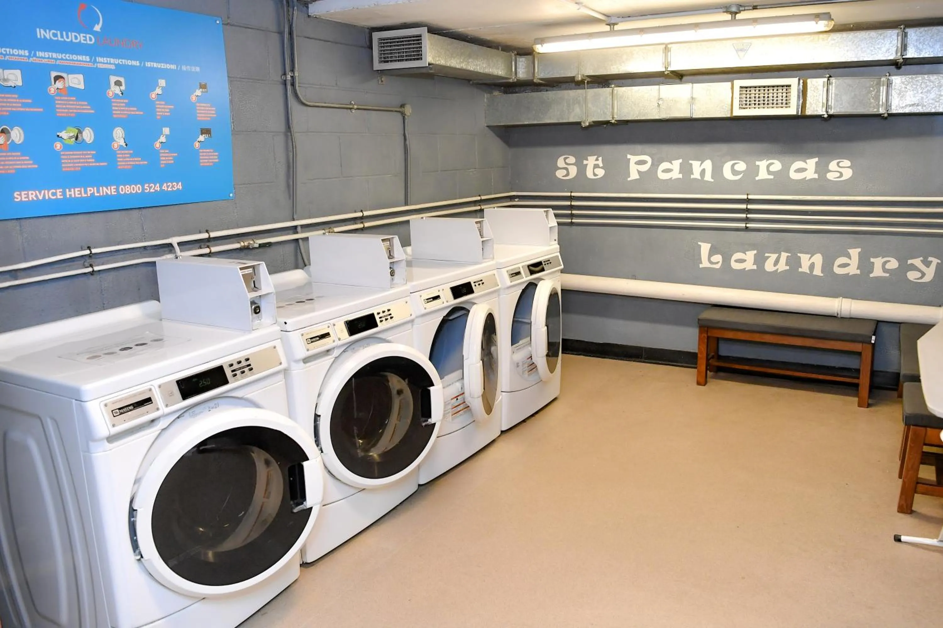 Area and facilities in Kabannas London St Pancras