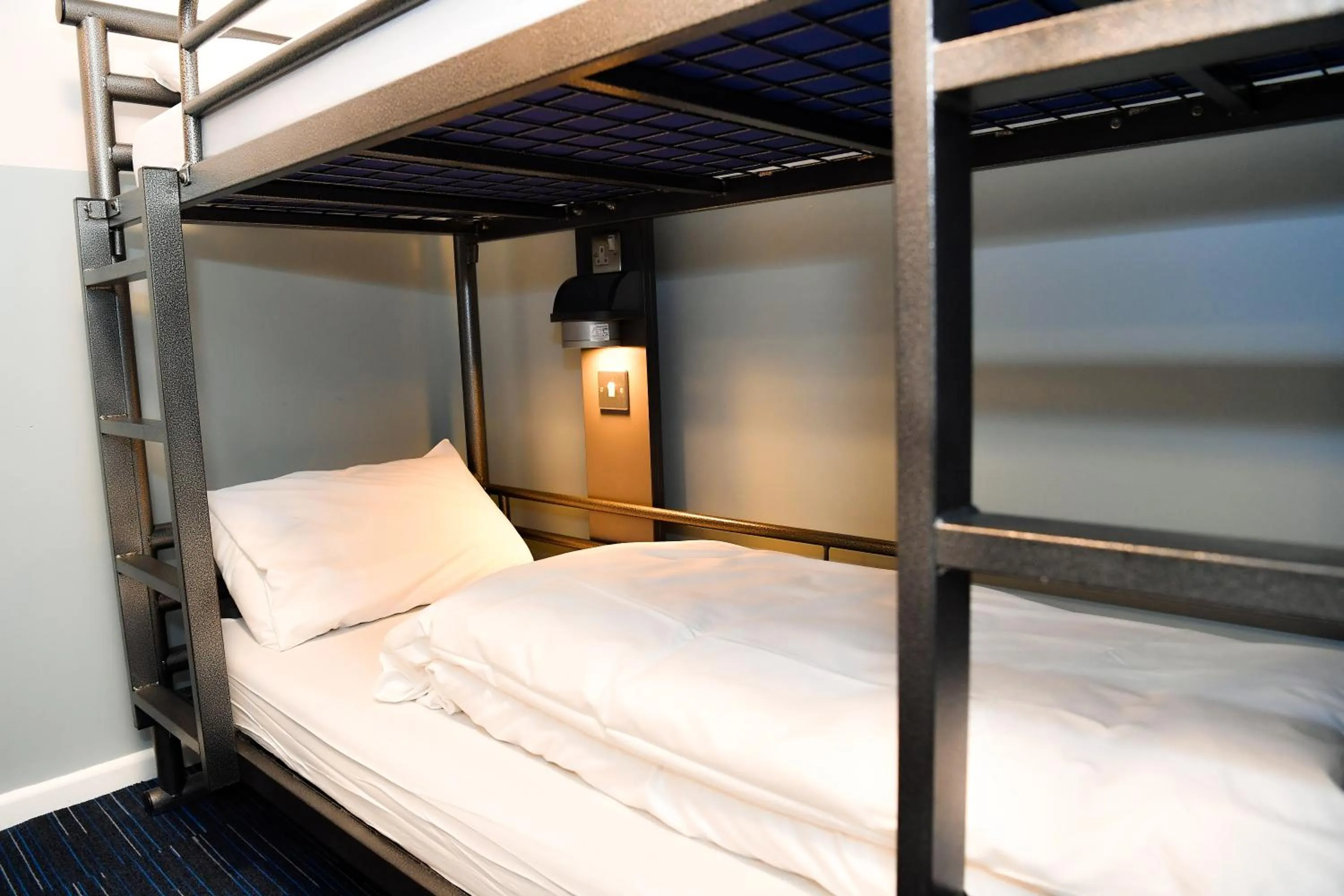 bunk bed in Kabannas London St Pancras