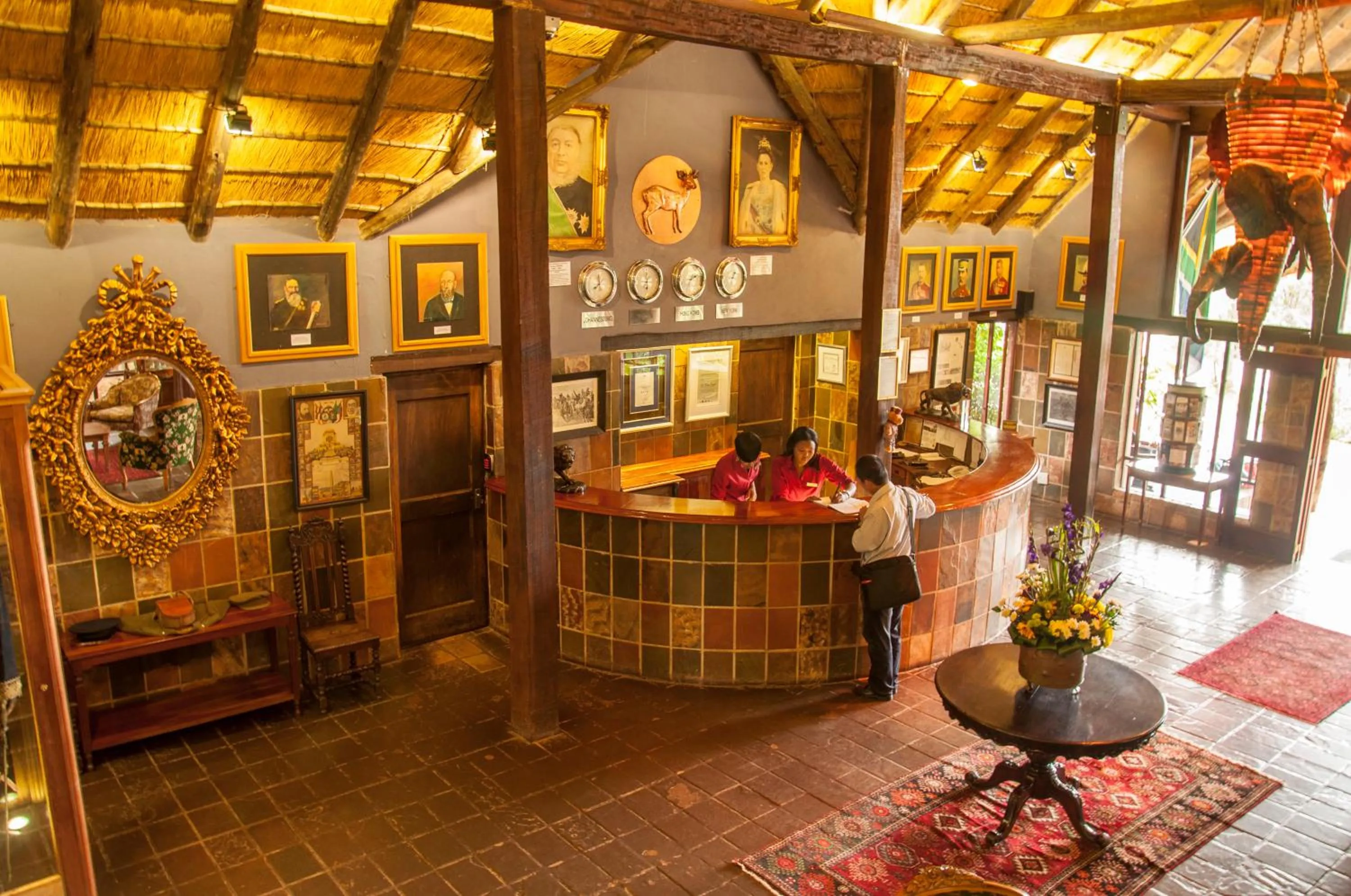 Lobby or reception in Kedar Heritage Lodge, Conference Centre & Spa