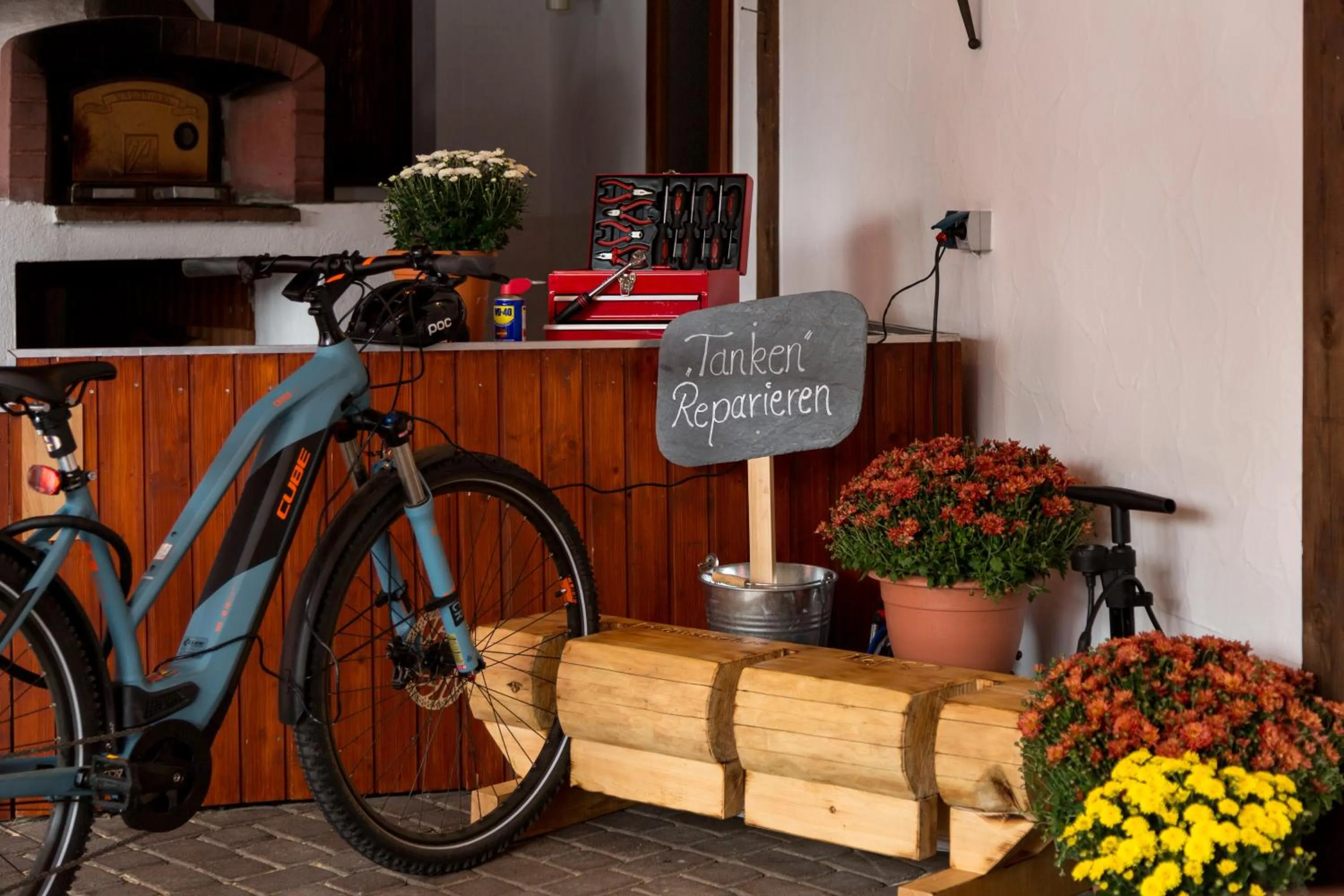 Cycling in Fränkischer Hof