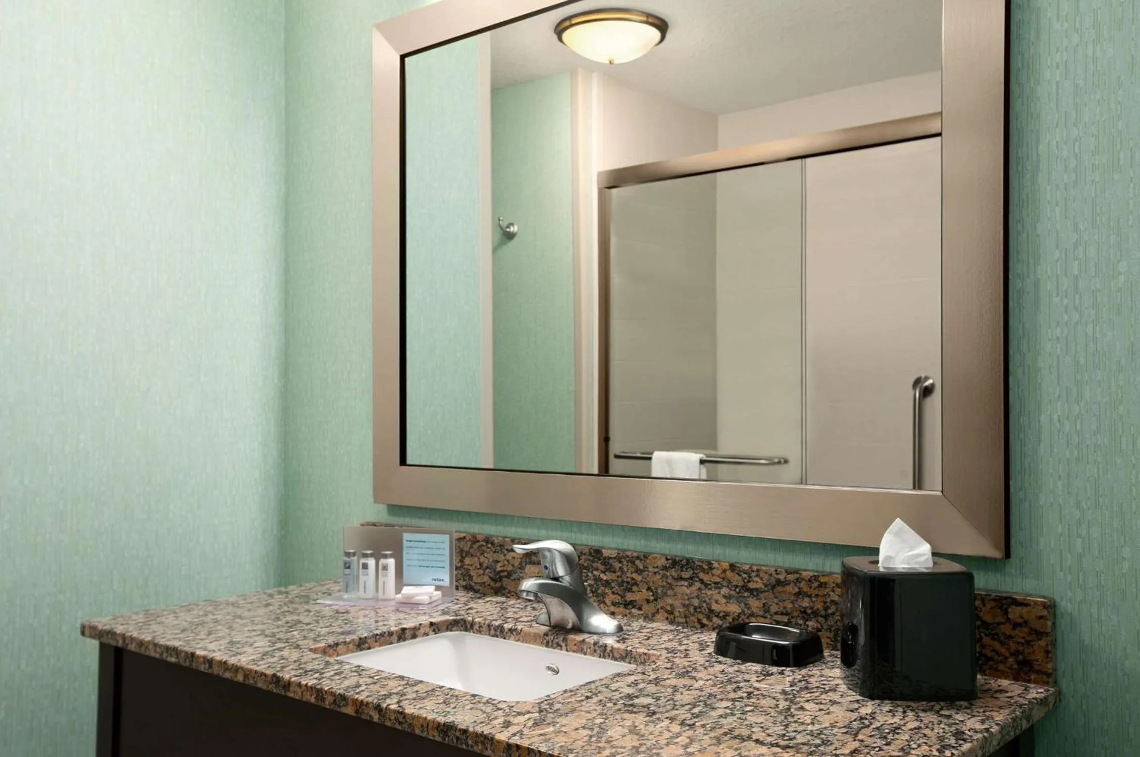 Bathroom in Hampton Inn Belton/Kansas City