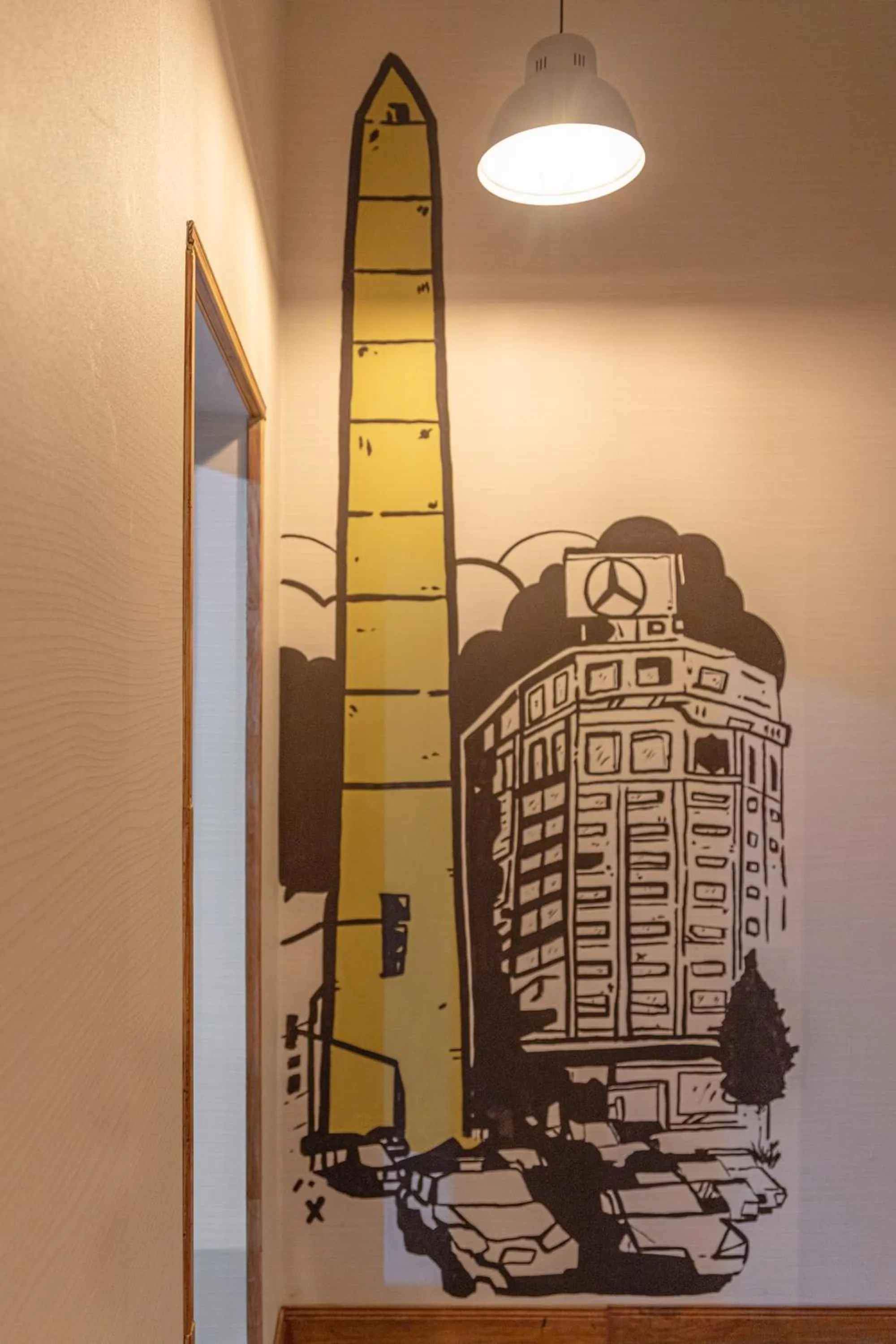 Logo/Certificate/Sign in Che Juan Hostel BA