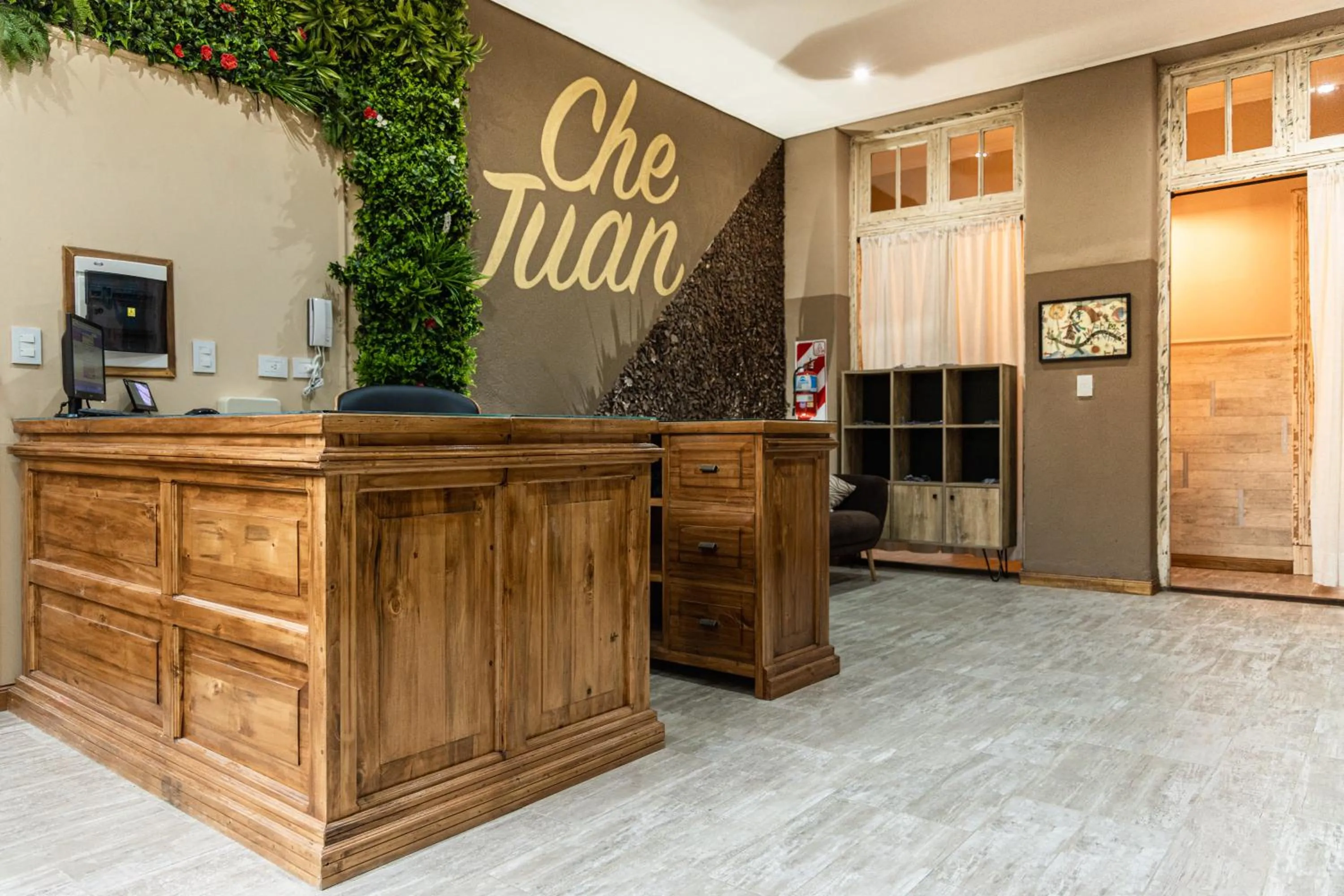 Lobby or reception in Che Juan Hostel BA