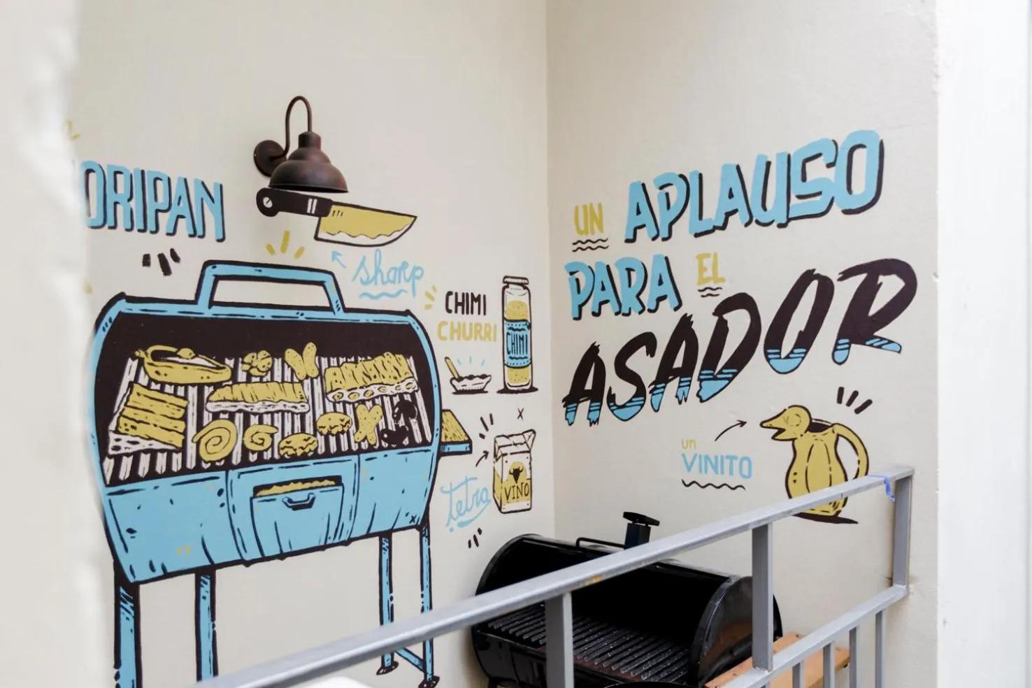 BBQ facilities in Che Juan Hostel BA