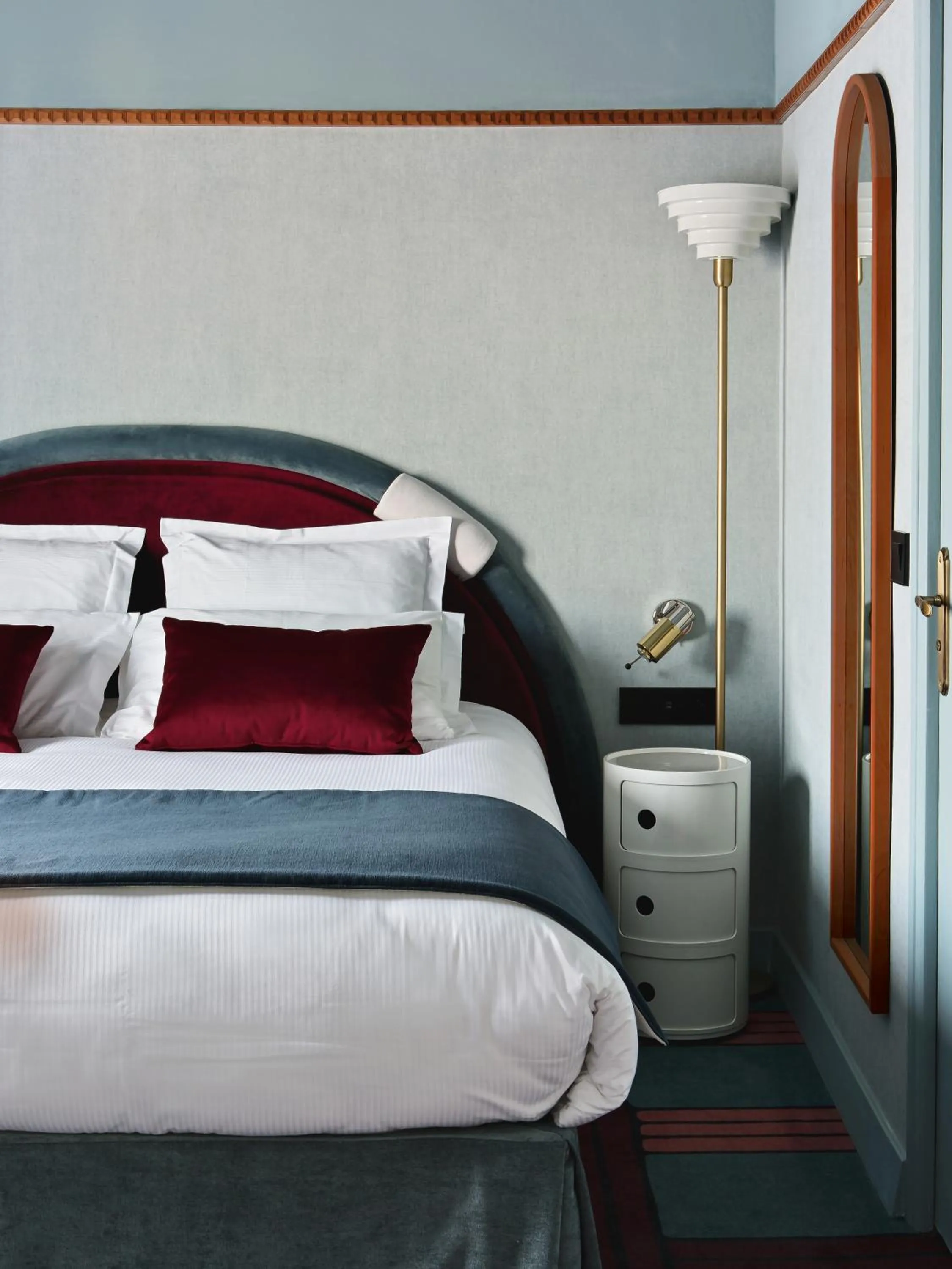 Bed in Hôtel Mercedes