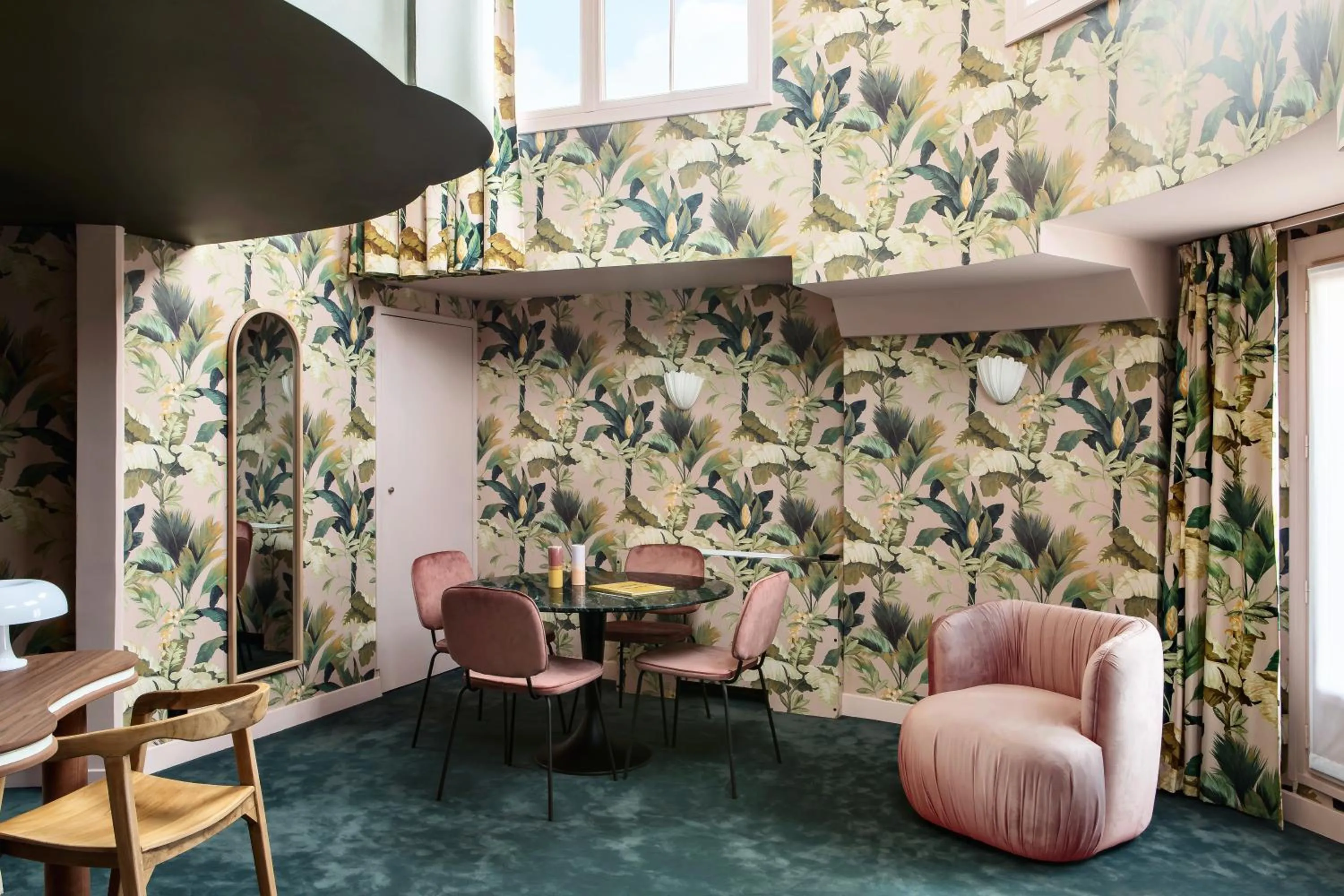 Living room in Hôtel Mercedes