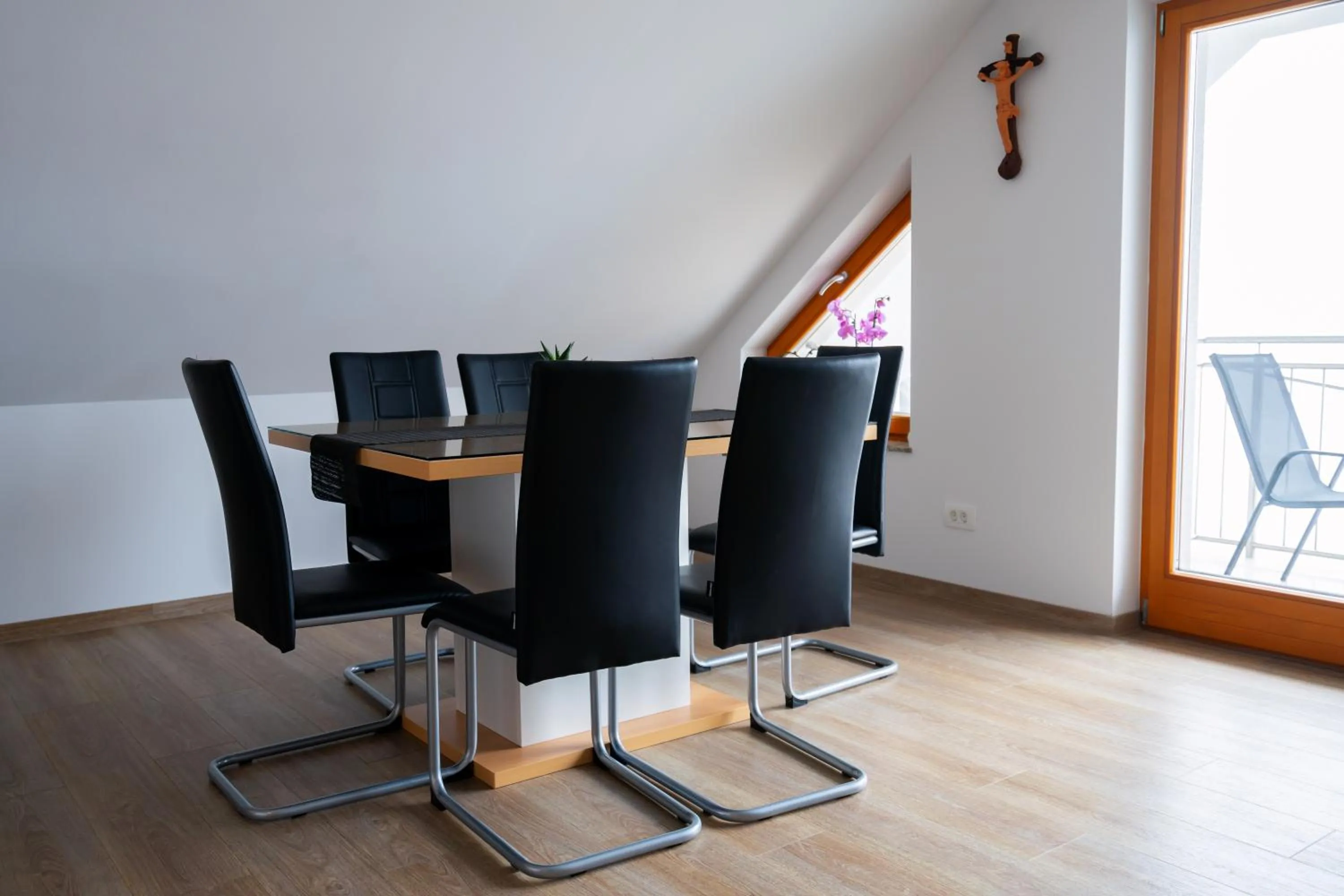 Dining area in PJagodic Apartments & Wellness