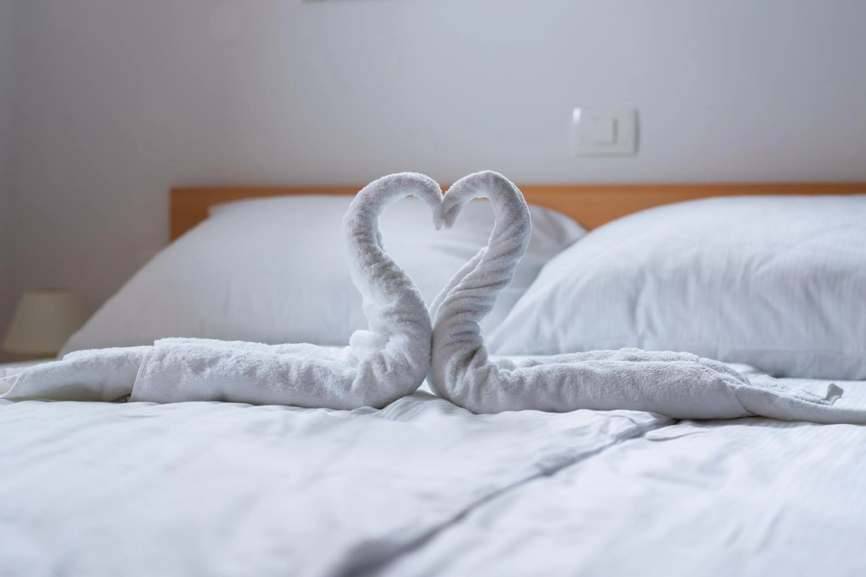 Bed in PJagodic Apartments & Wellness