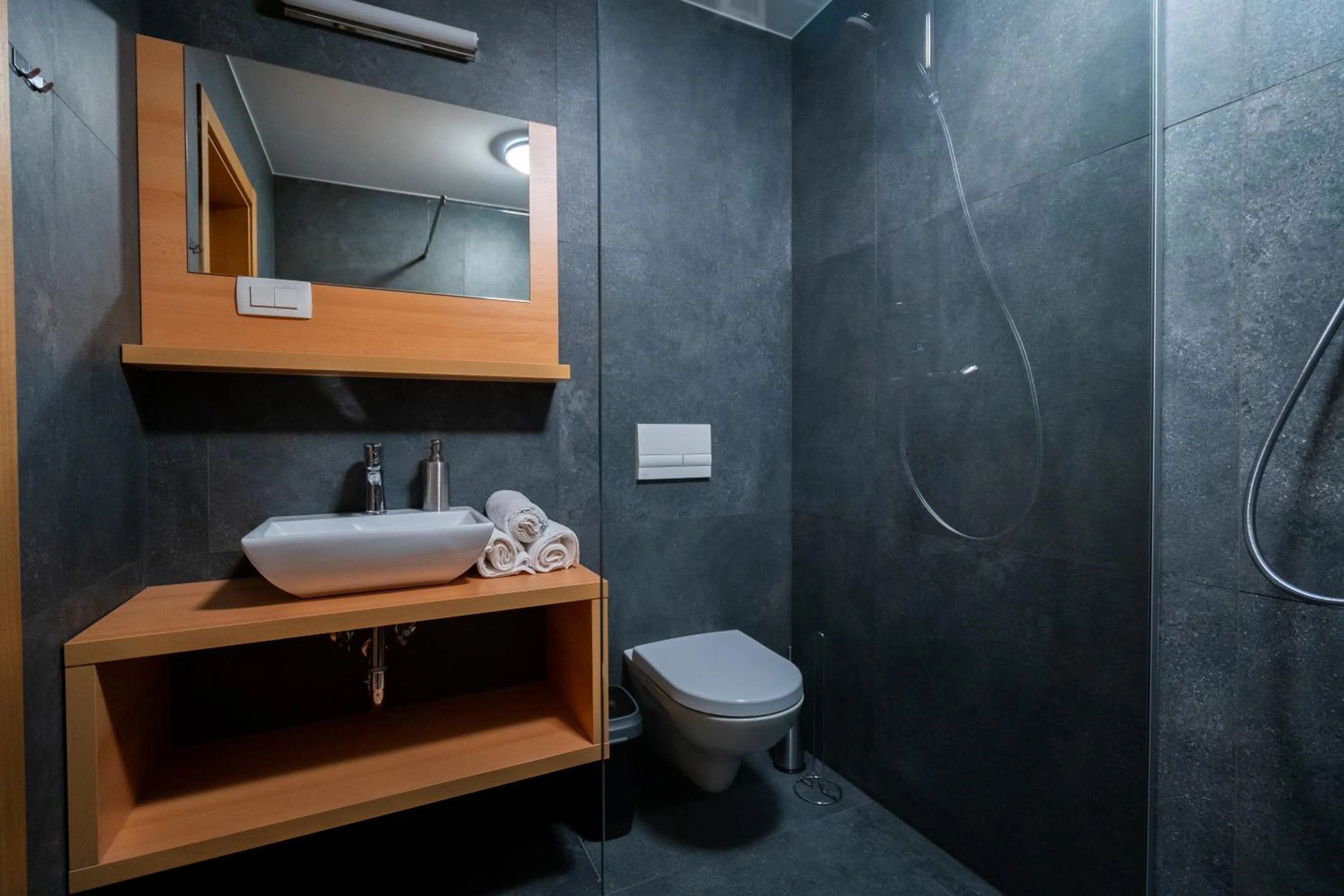 Bathroom in PJagodic Apartments & Wellness