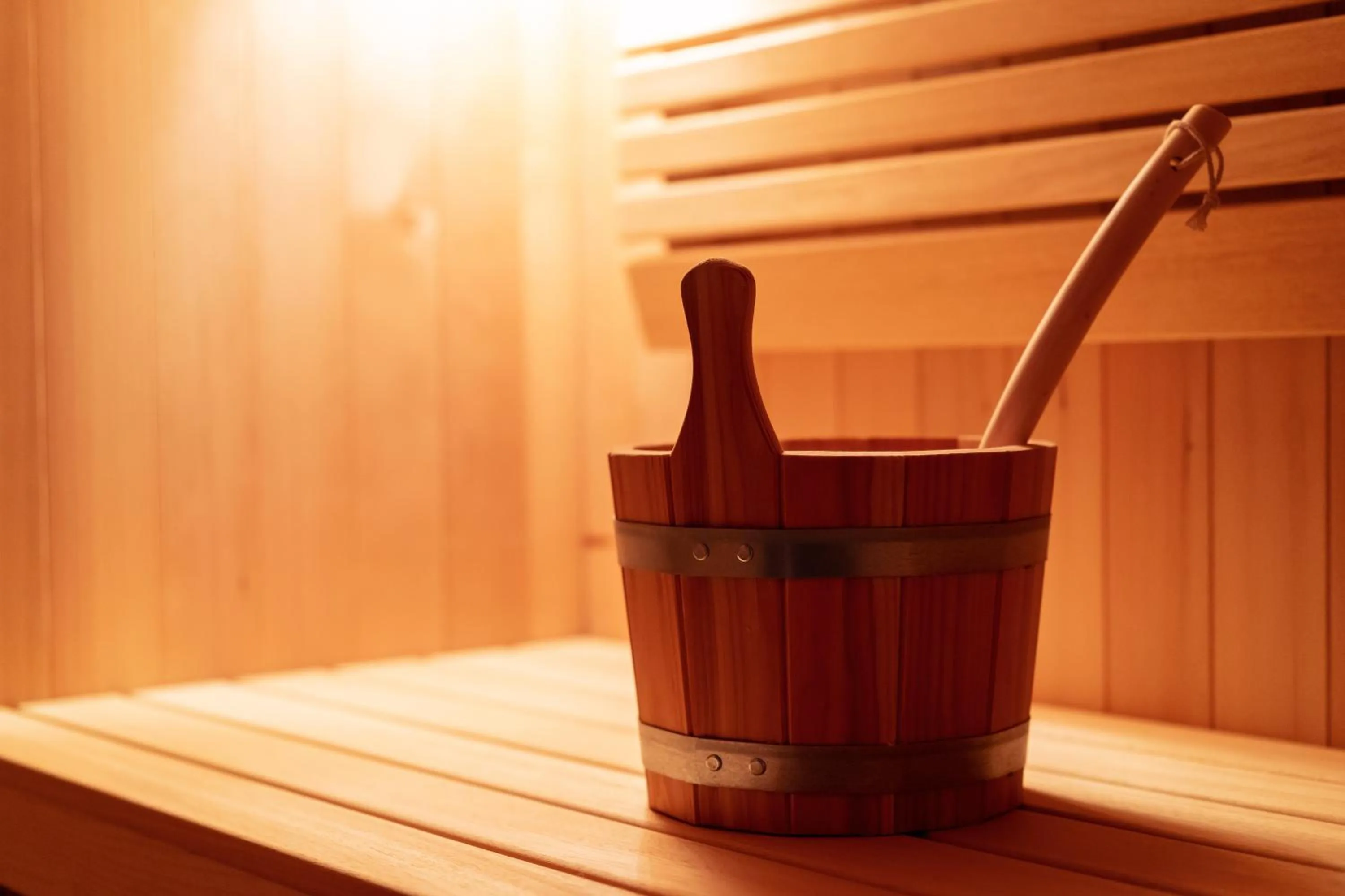 Sauna in PJagodic Apartments & Wellness