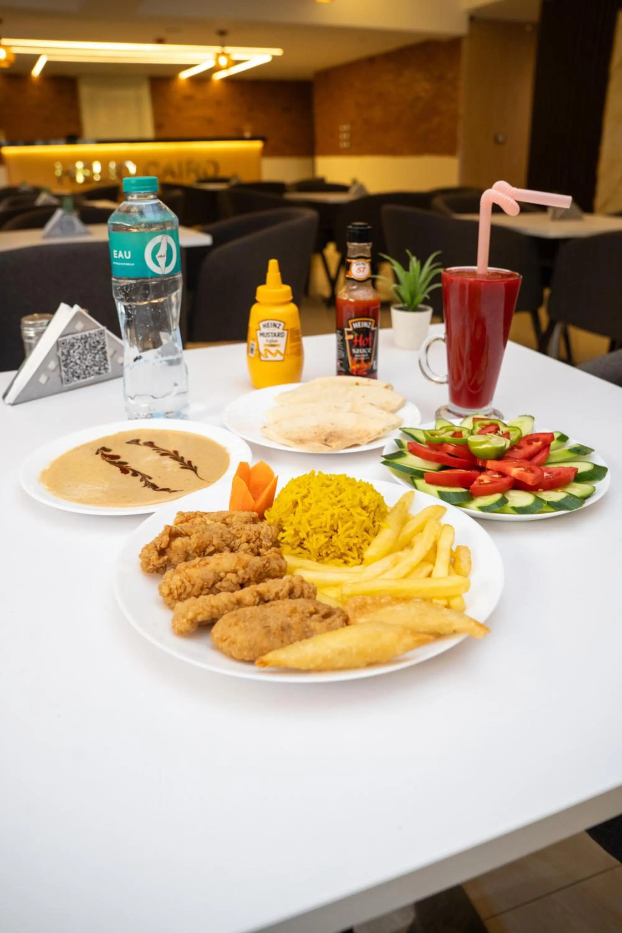 Meals in Helio Cairo Hotel