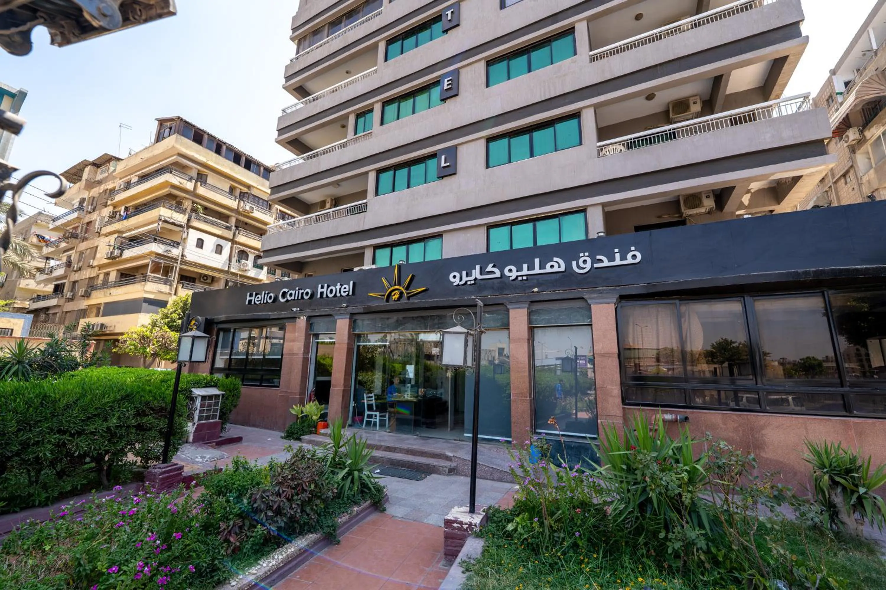Property building in Helio Cairo Hotel