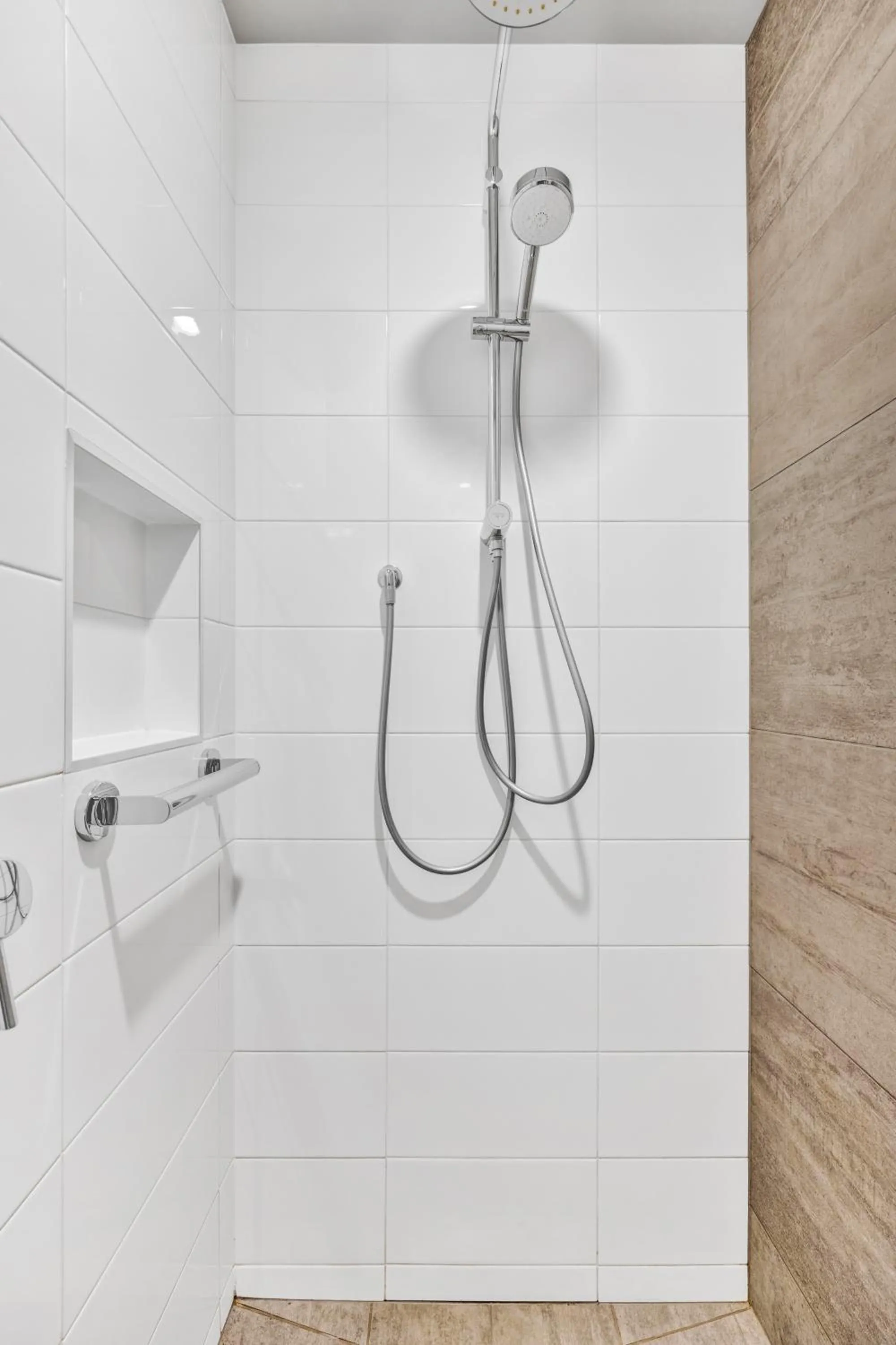 Shower in King and Queen Hotel Suites