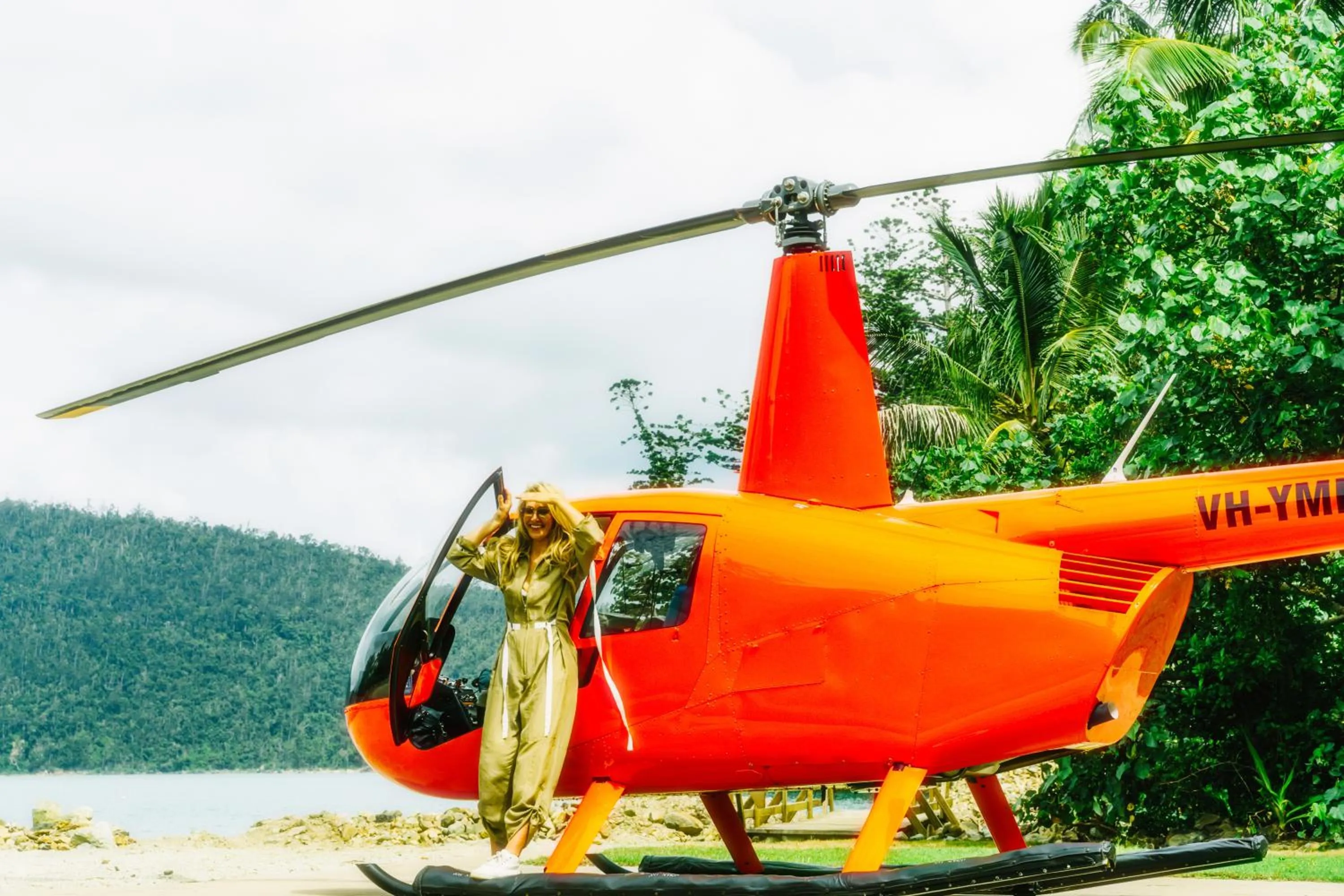 Parking in Elysian Luxury Eco Island Retreat