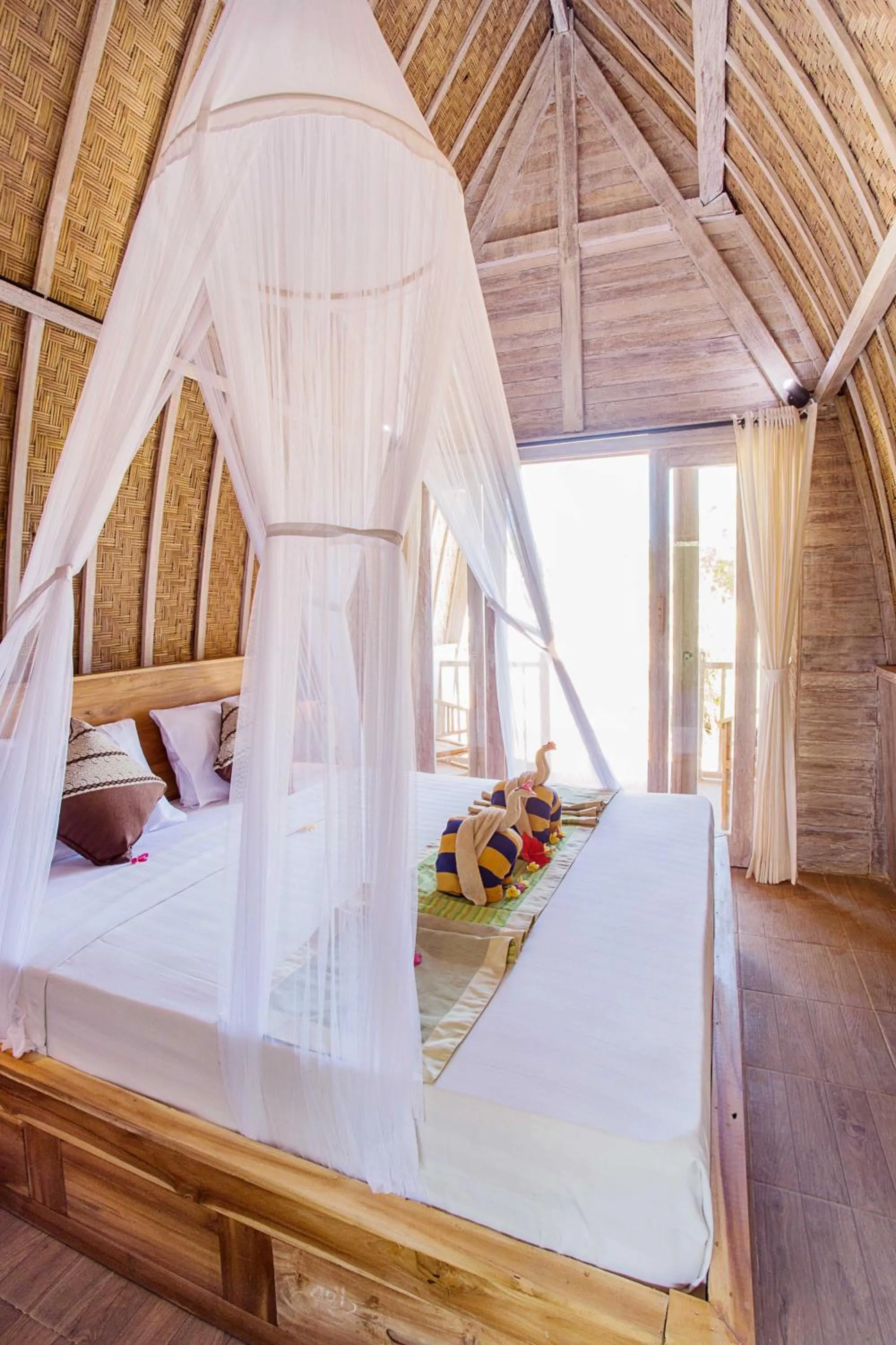 Bed in The Dafish Ceningan