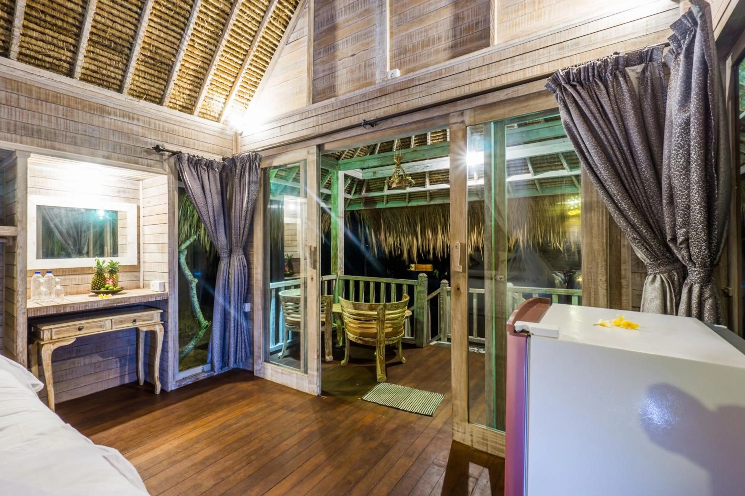 Balcony/Terrace, Bed in The Dafish Ceningan