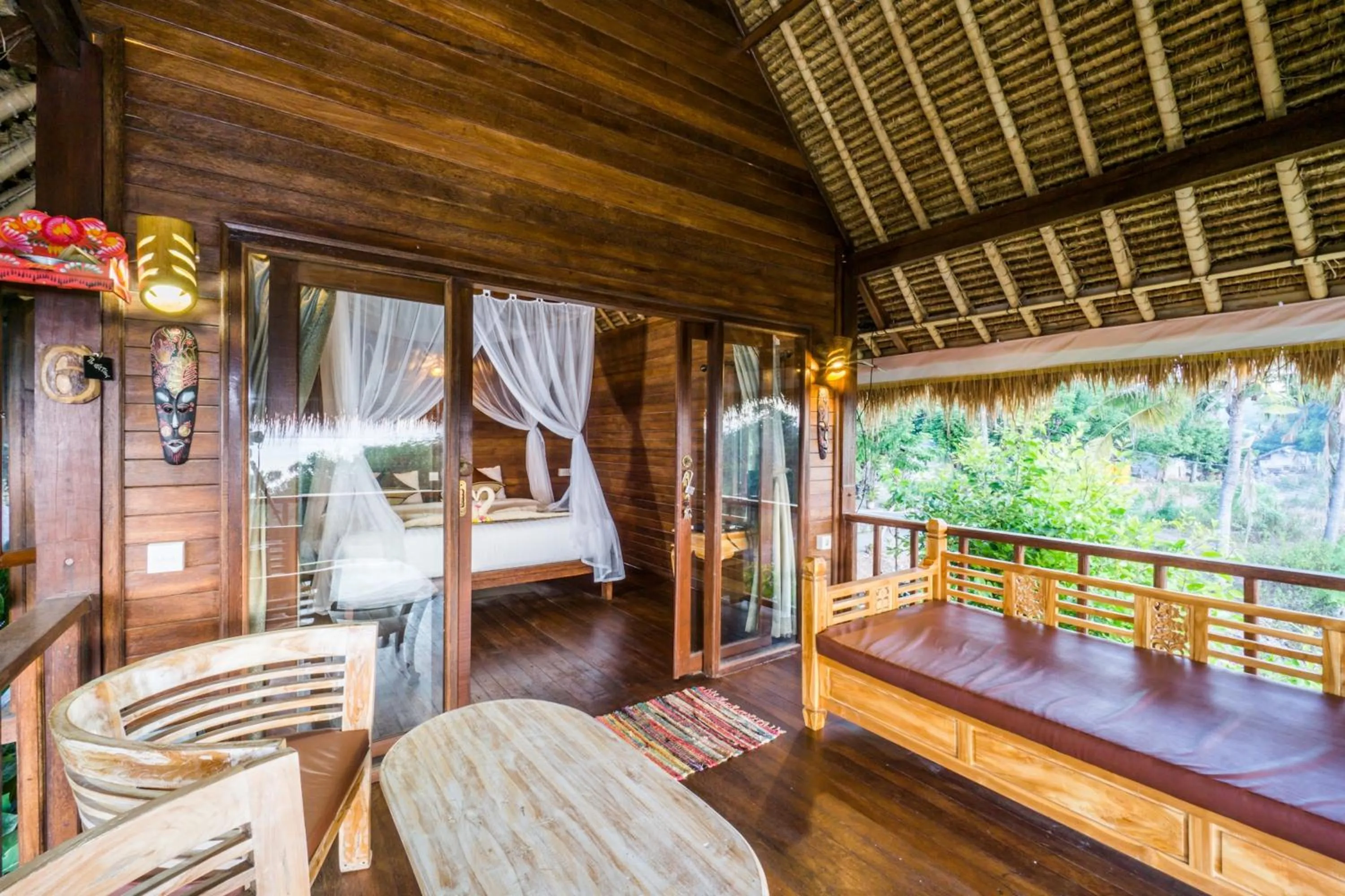 Patio in The Dafish Ceningan