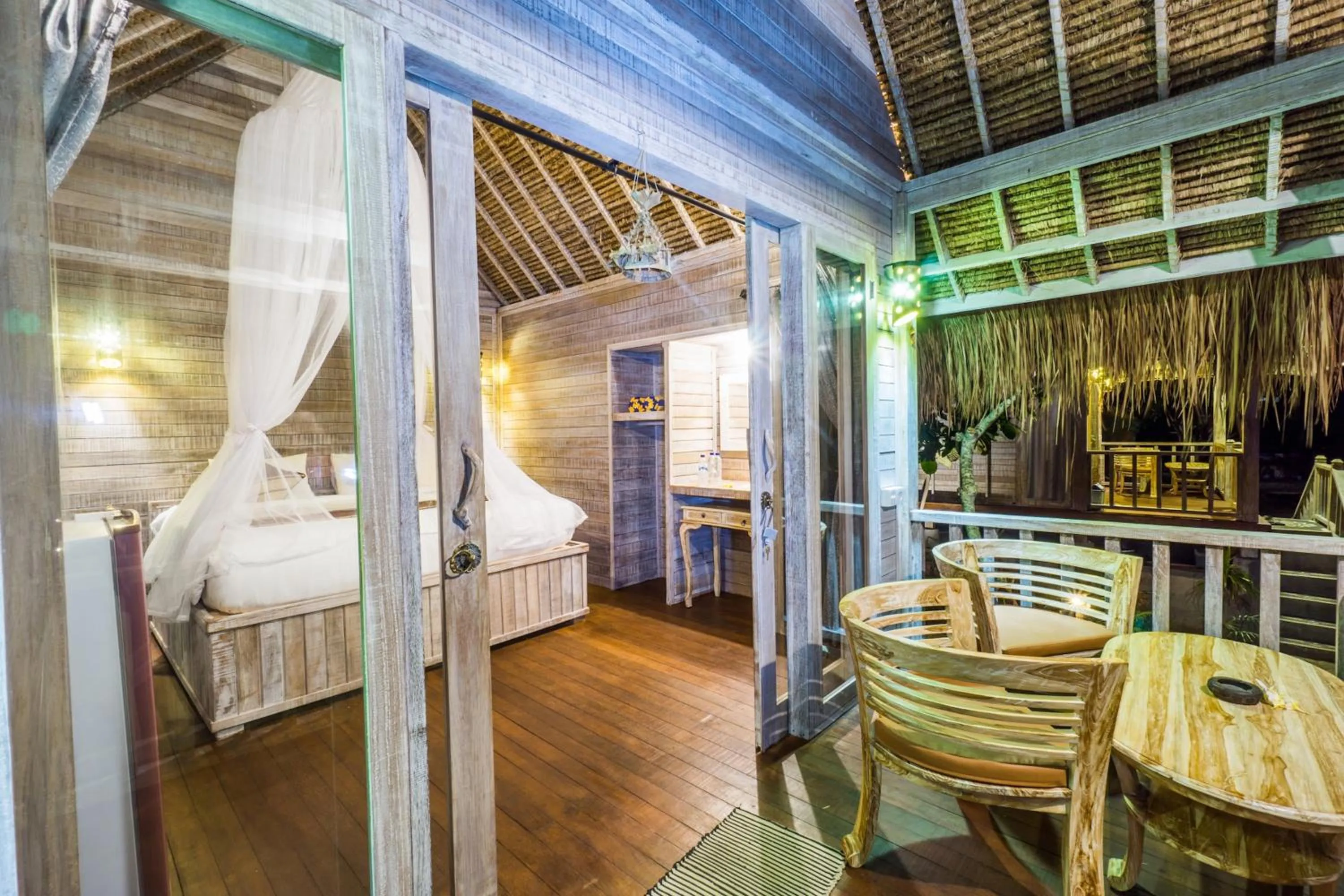 Balcony/Terrace, Bed in The Dafish Ceningan