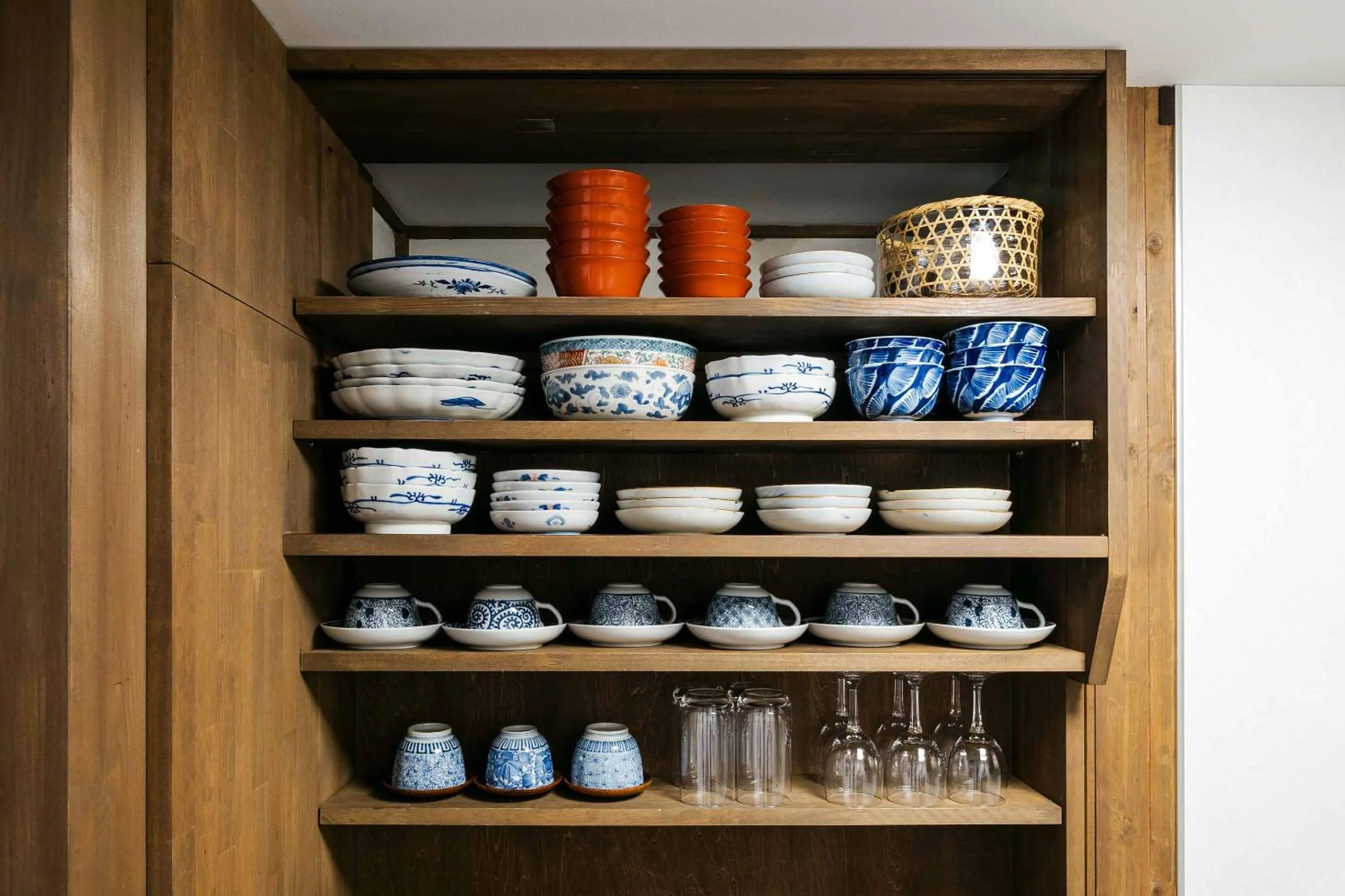 kitchen in Gion Koyu an Machiya House