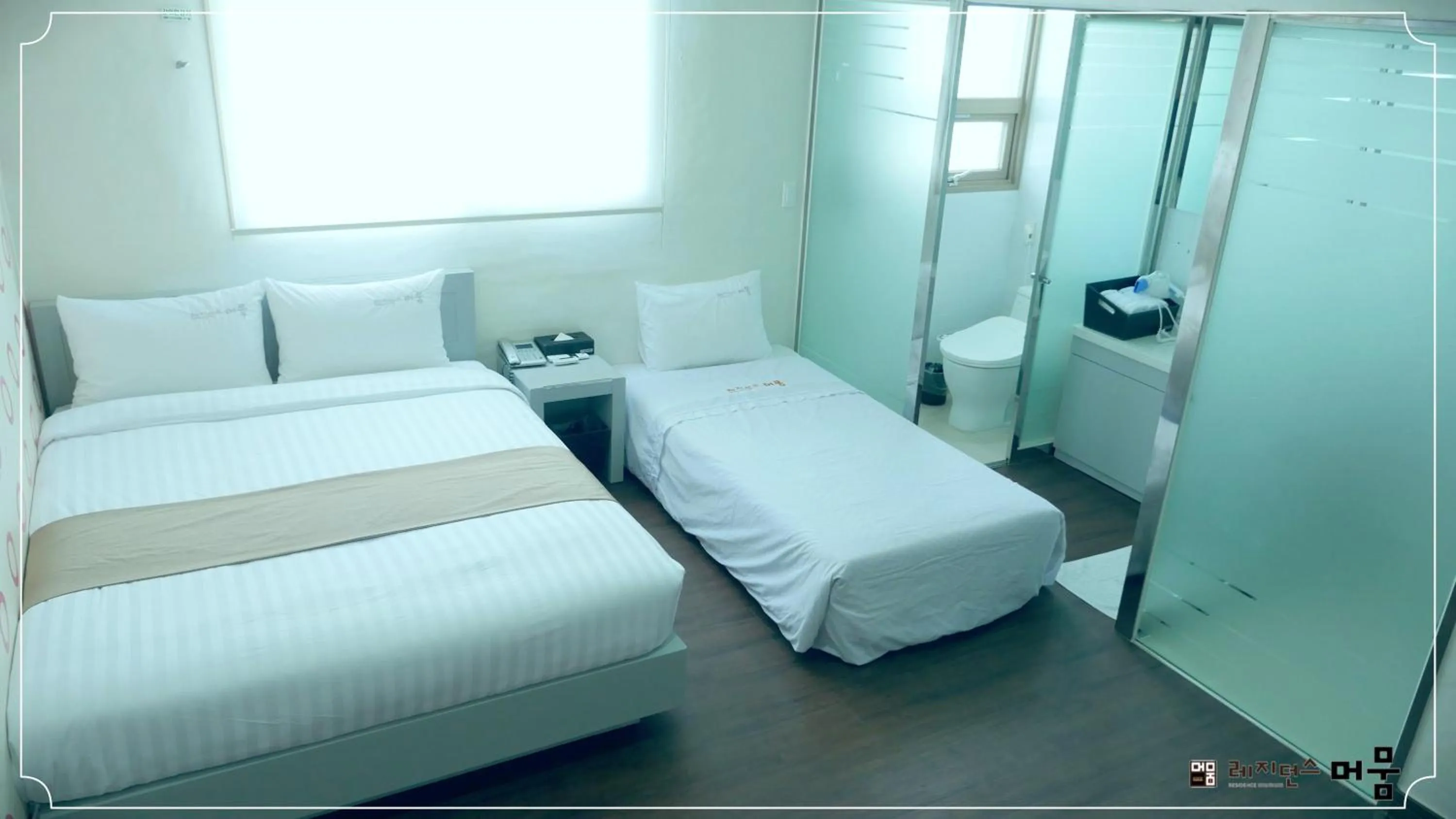 Decorative detail, Bed in Residence Mumum Hotel