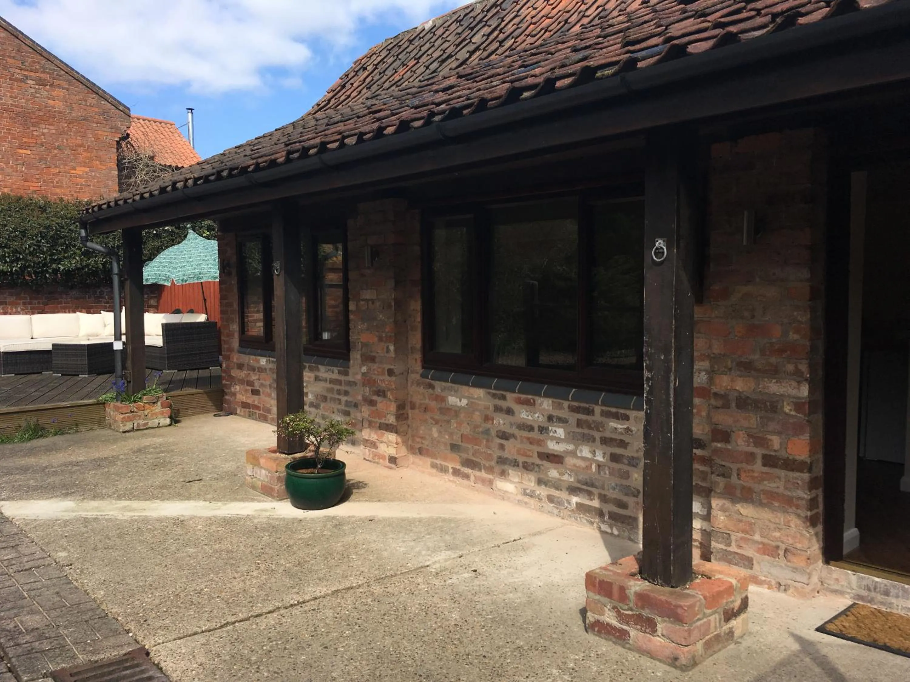 Facade/entrance in The Stables At Harby