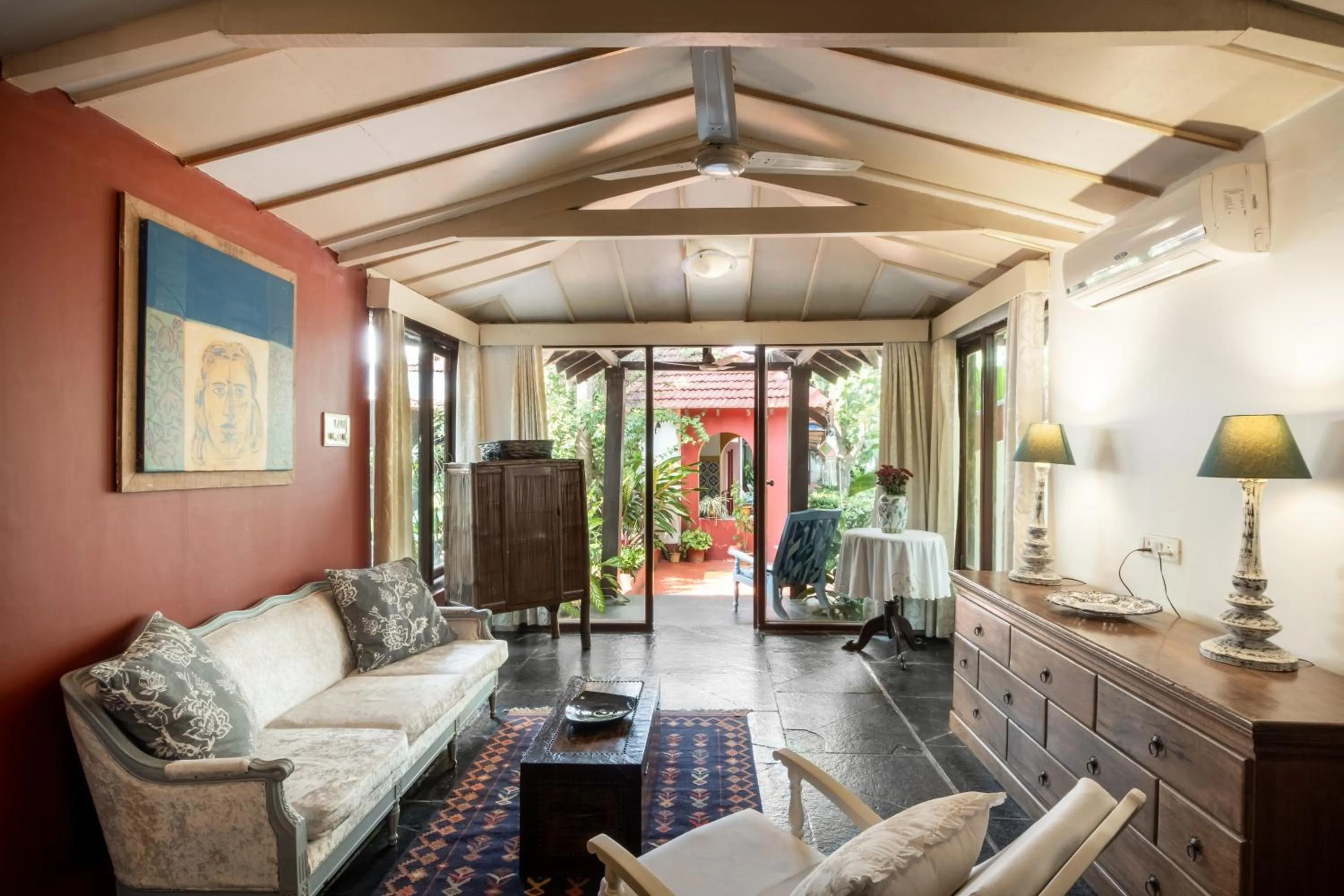 Living room in Casa Britona